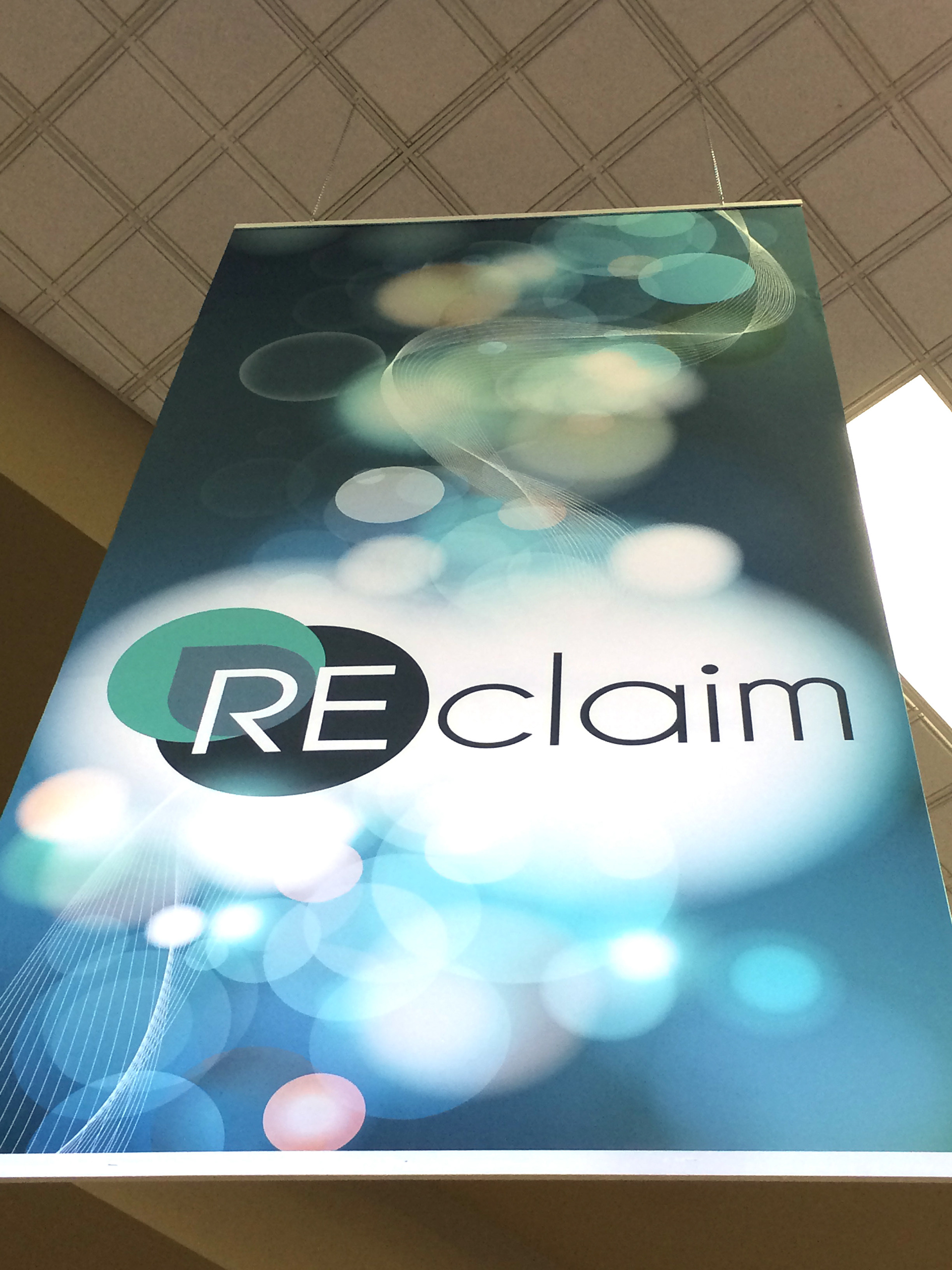 Tall Banners for Foyer