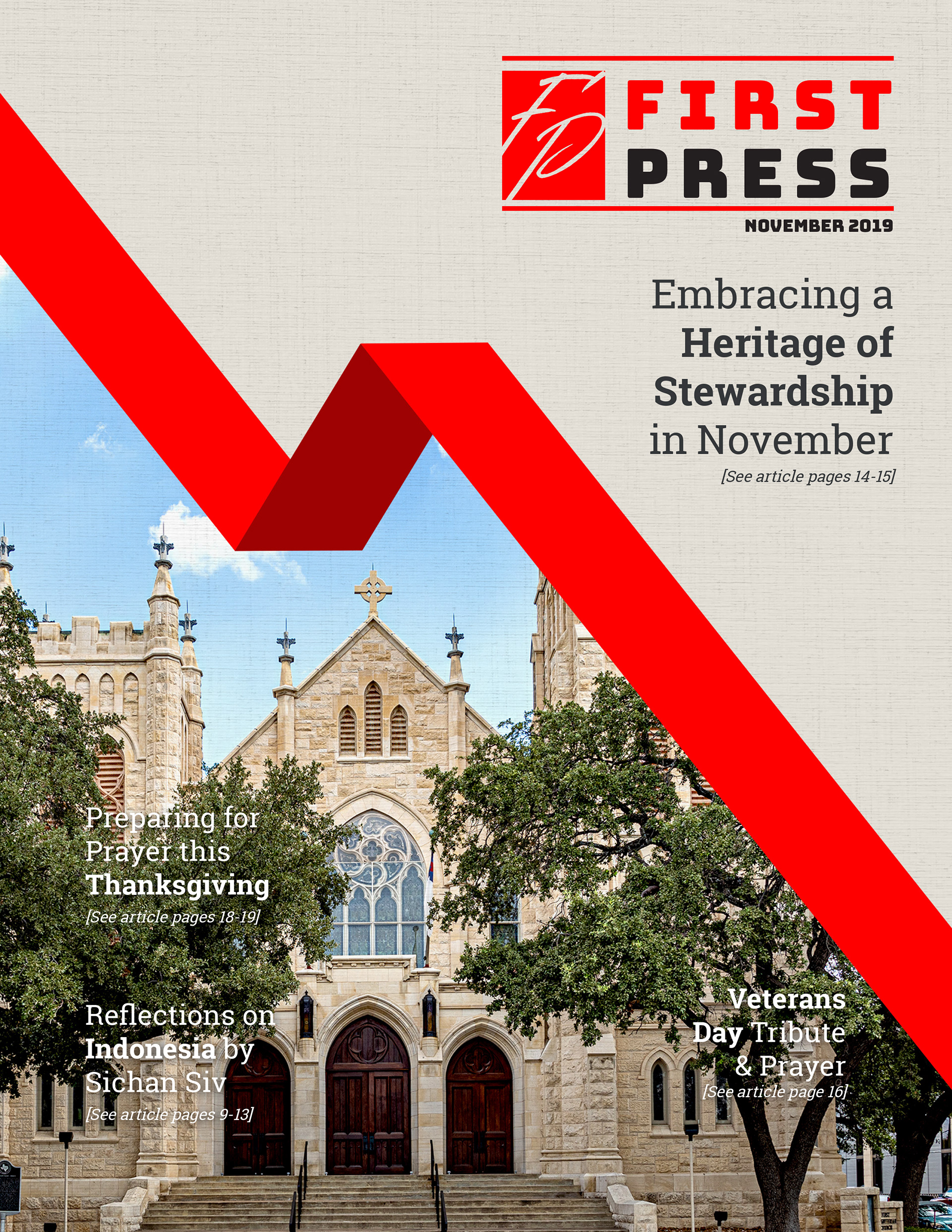 Monthly Newsletter Magazine Cover