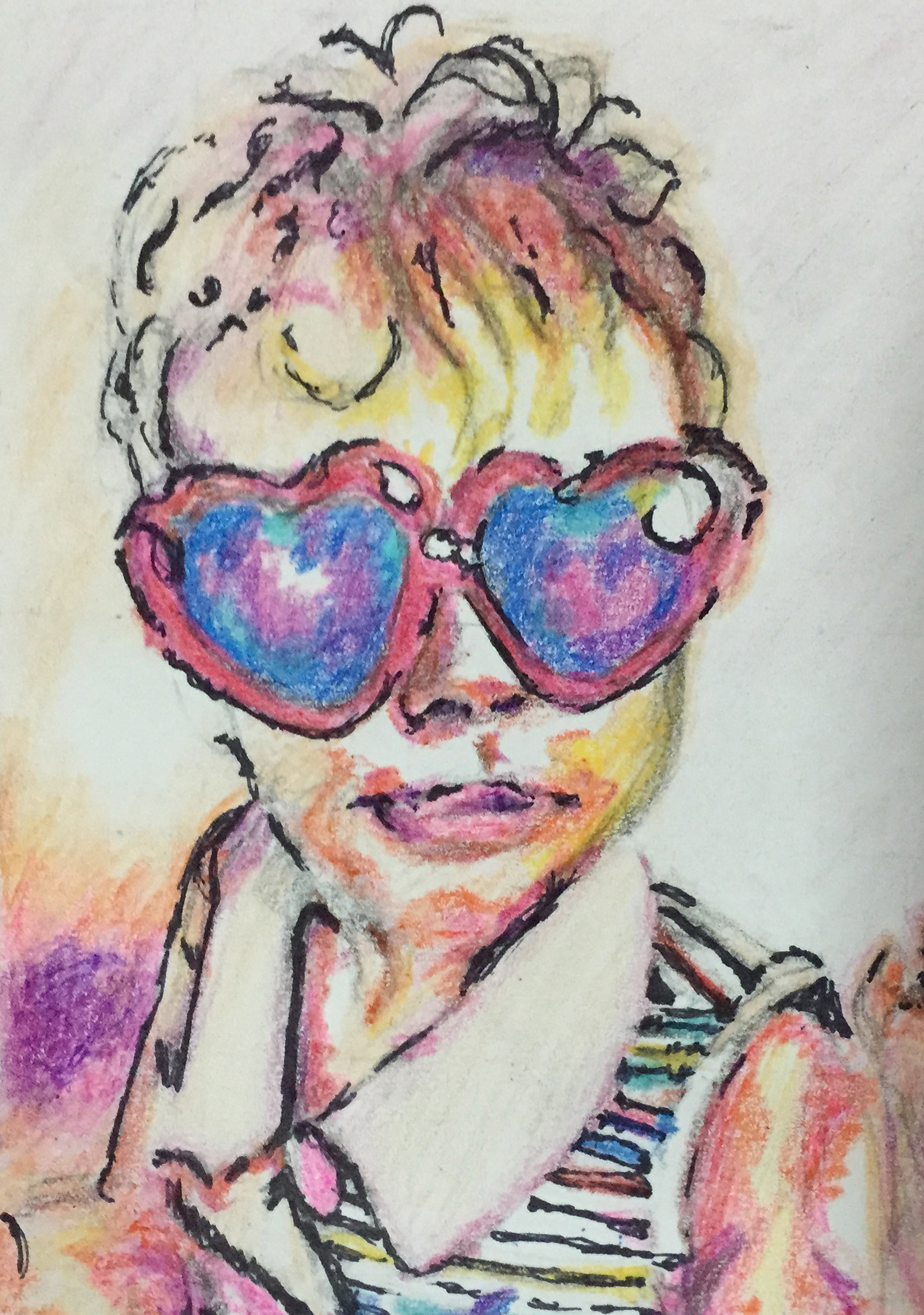 Annabelle 2 - Crayon and Marker