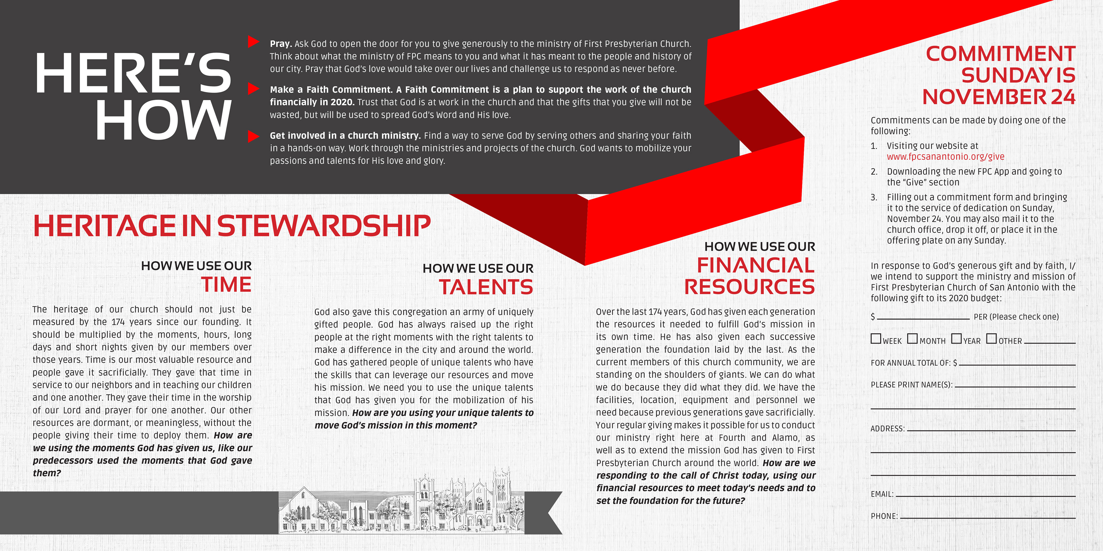 Mailed Brochure Interior