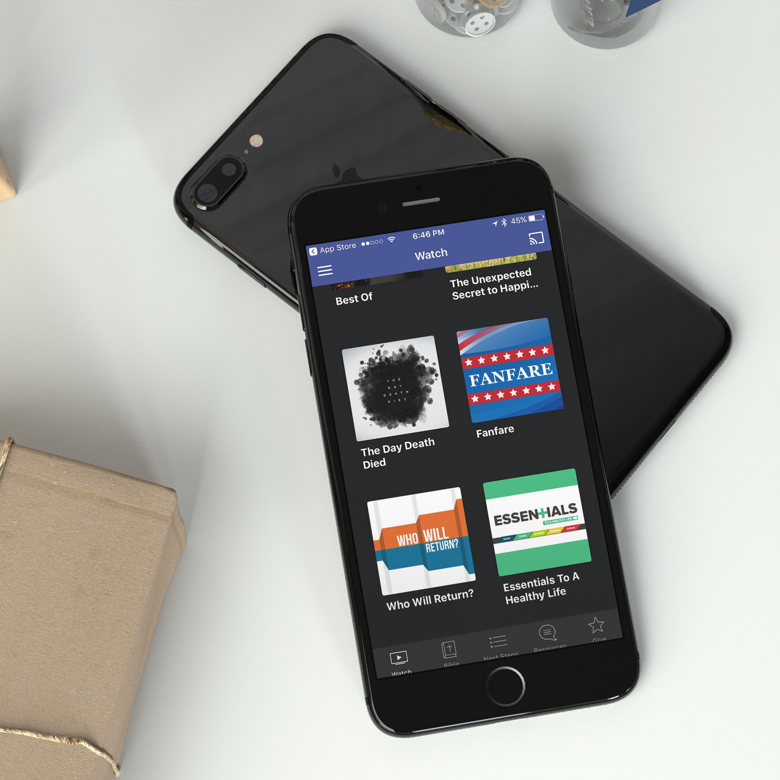 Mobile App Design through Subsplash