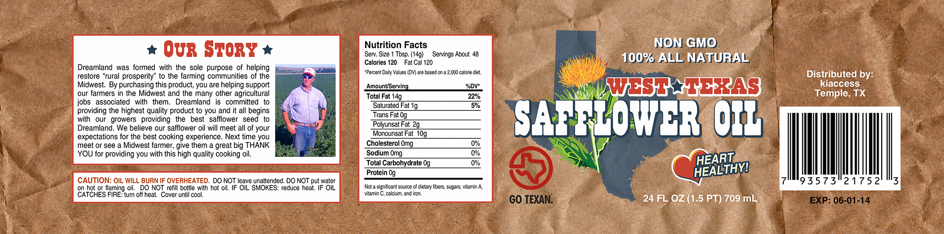 Large Market Label Design