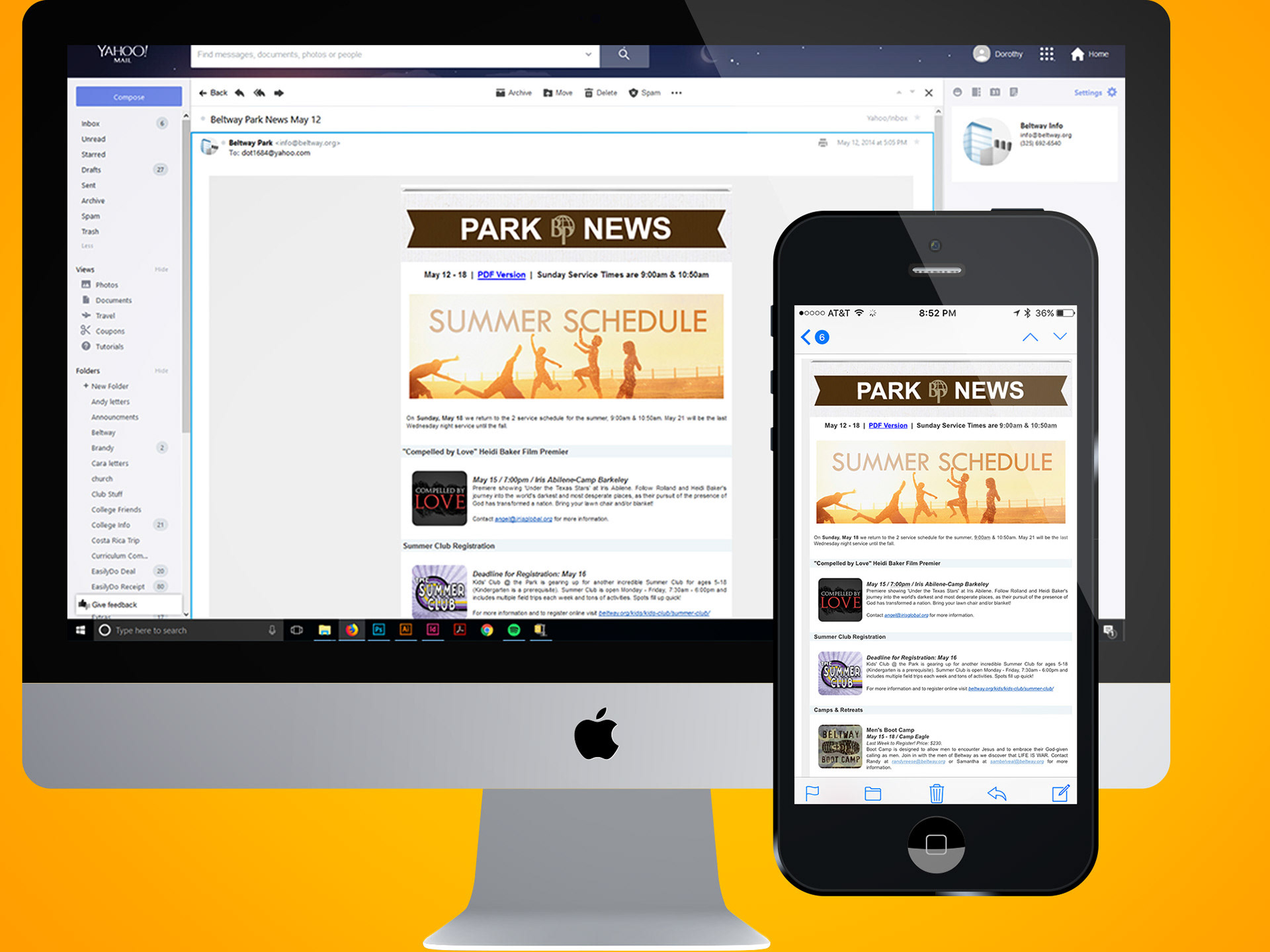 Branded Mass Weekly Email - Constant Contact