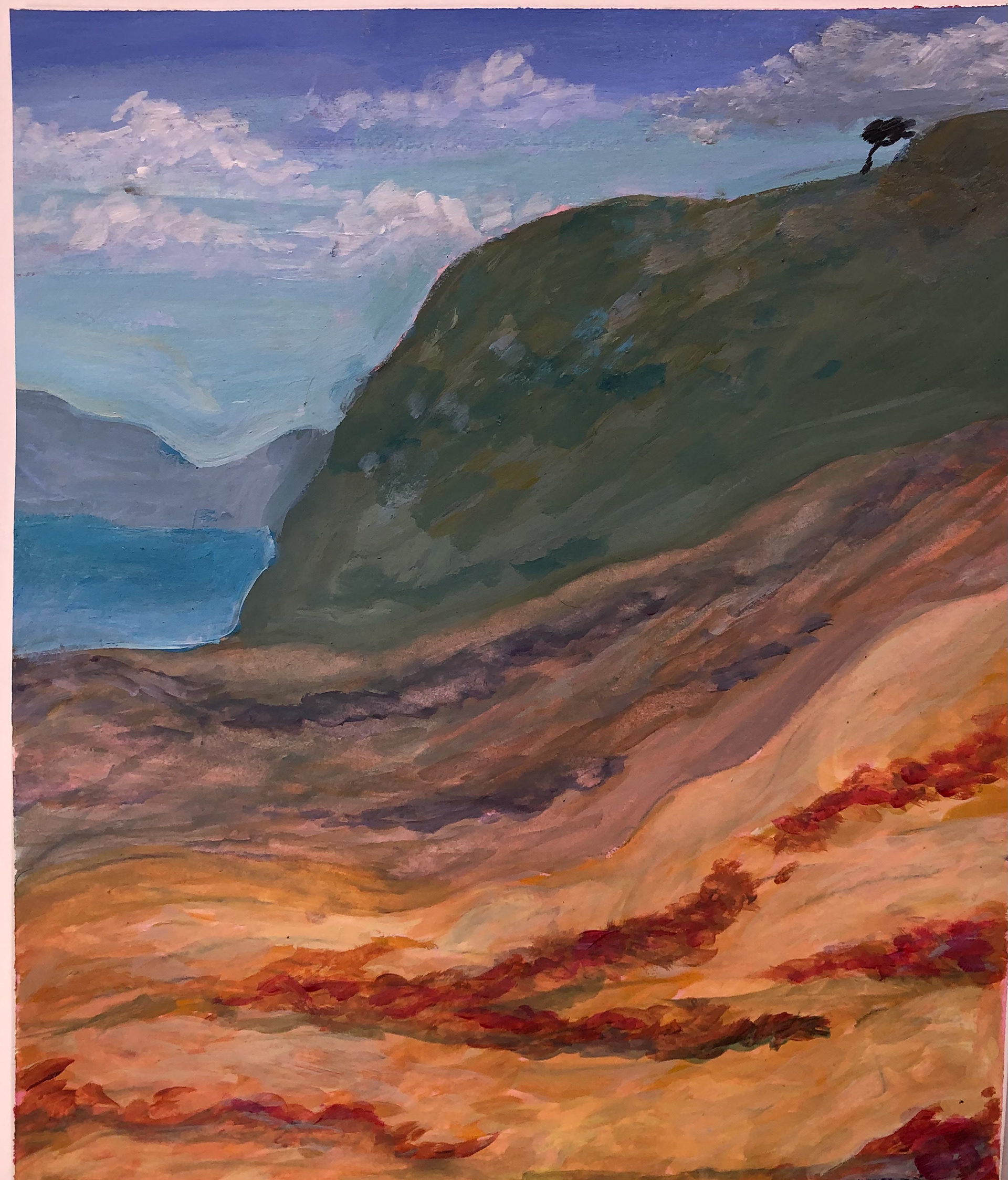 Seaside's Greatest Gift ( Gouache Edition)