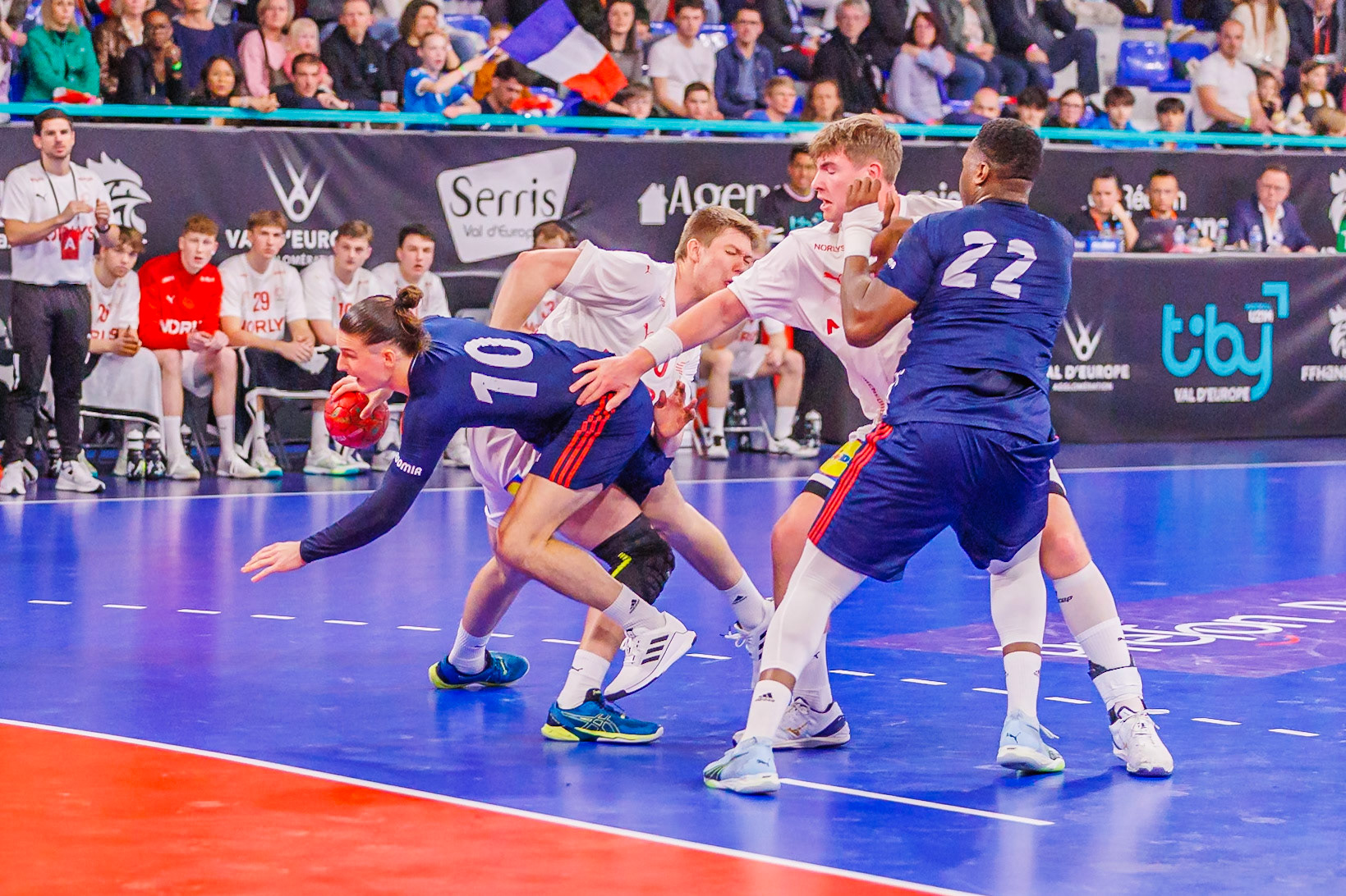 Tiby handball, France VS Danemark 77