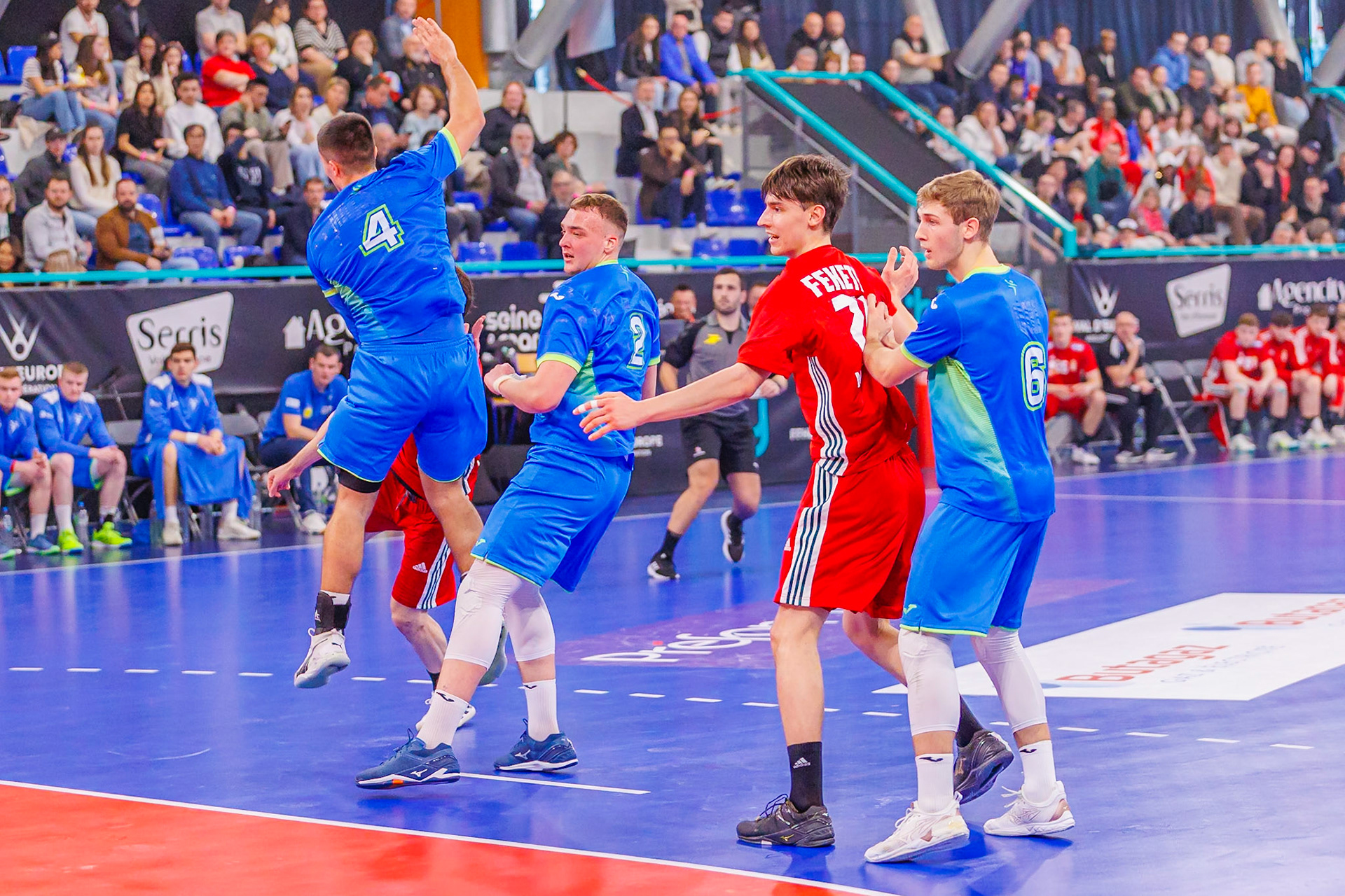 Tiby handball, Slovénie VS Hongrie 20