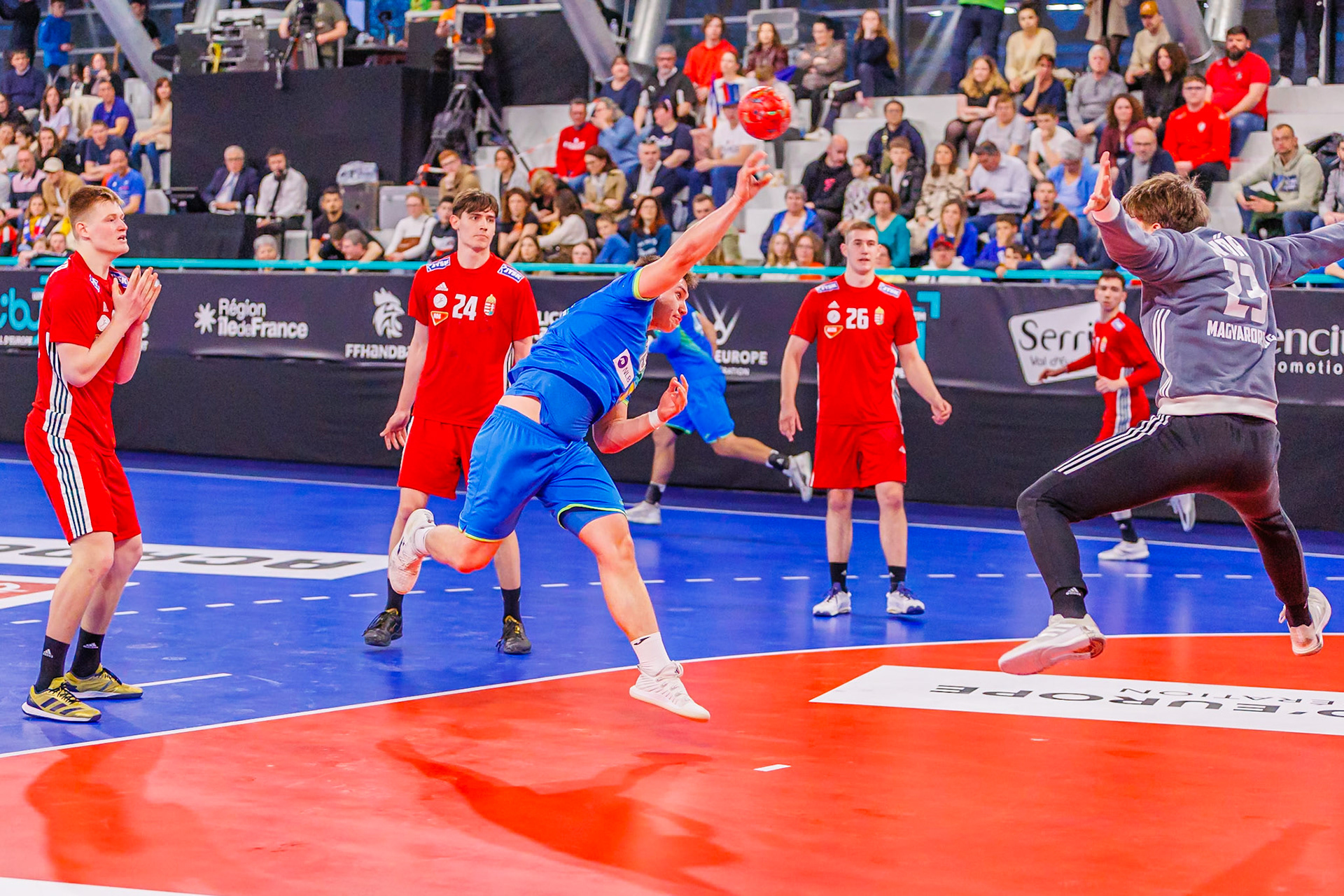 Tiby handball, Slovénie VS Hongrie 53