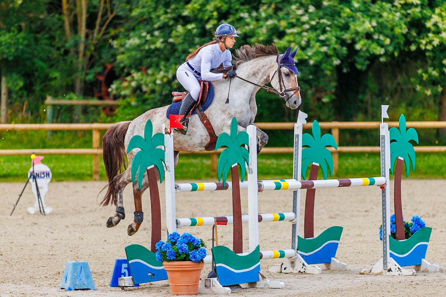 13 juillet 2024 / Haras de Liverdy-en-Brie / Seine-et-Marne / Saut d'obstacles Amateur 1  Grand Prix (1.20 m)