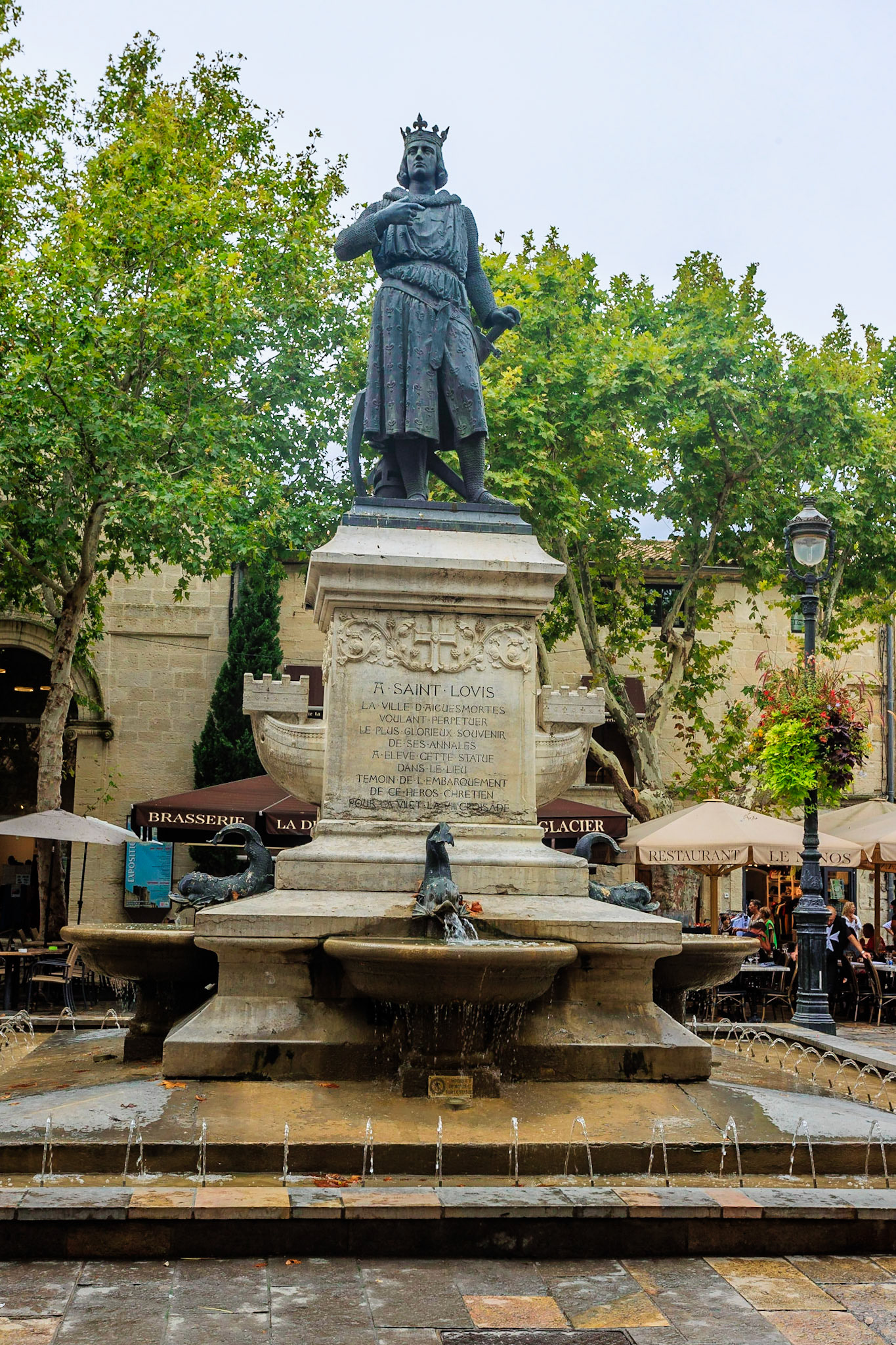 Statue de Saint Louis (Aigues-Mortes)