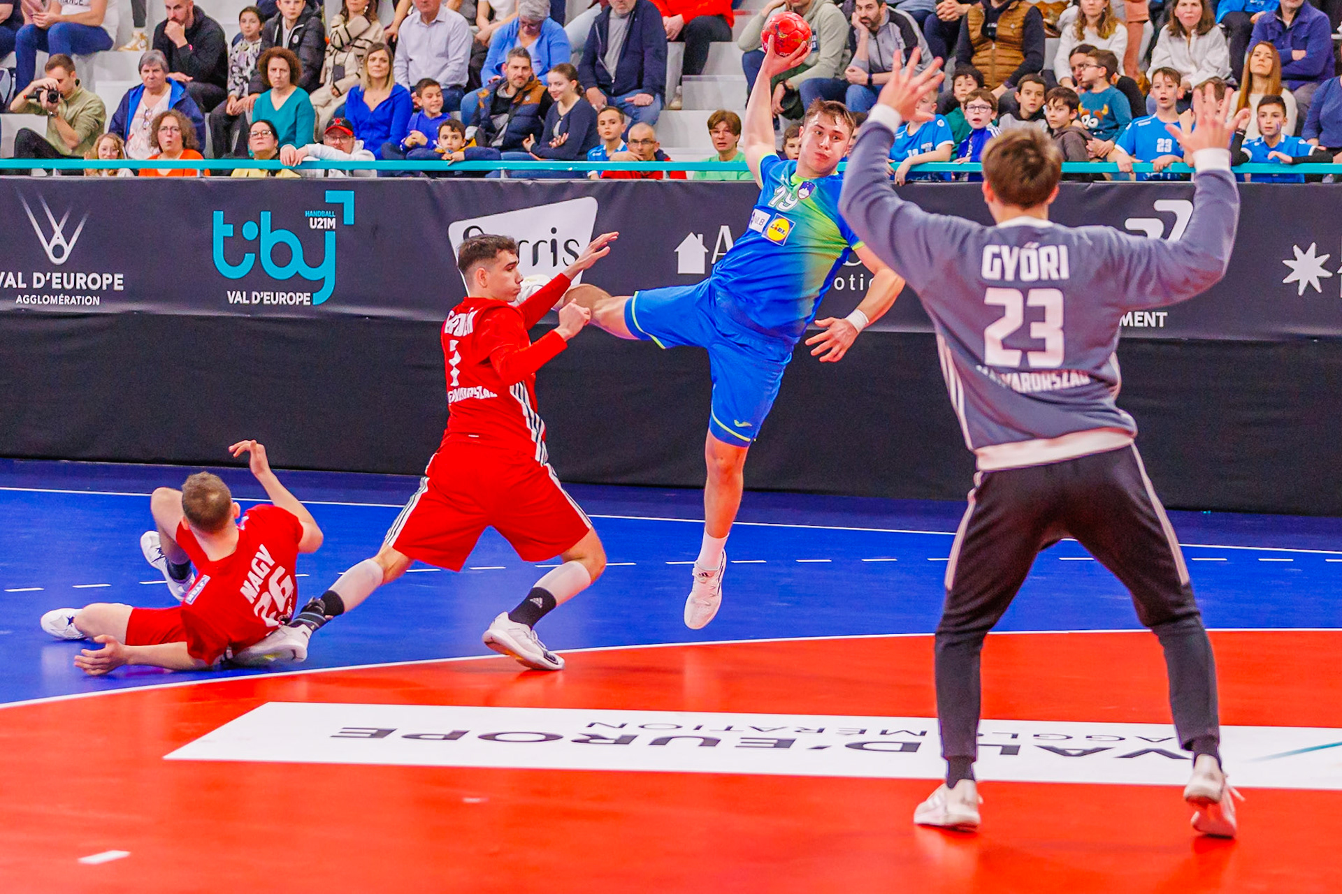 Tiby handball, Slovénie VS Hongrie 52