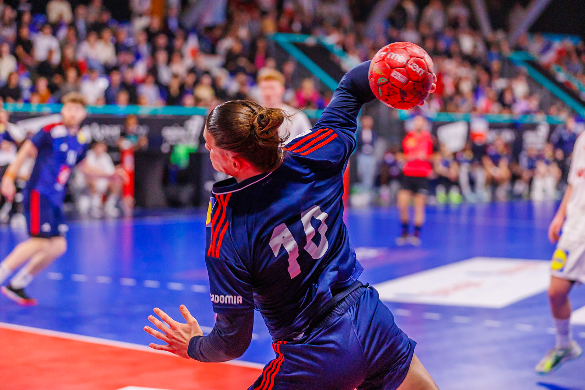 Tiby handball, France VS Danemark 98