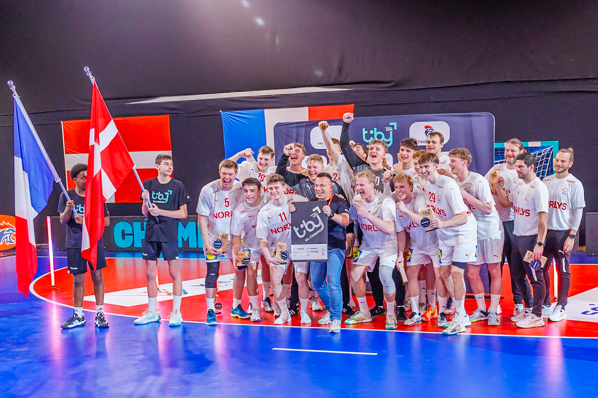 Tiby handball : Podiums 147