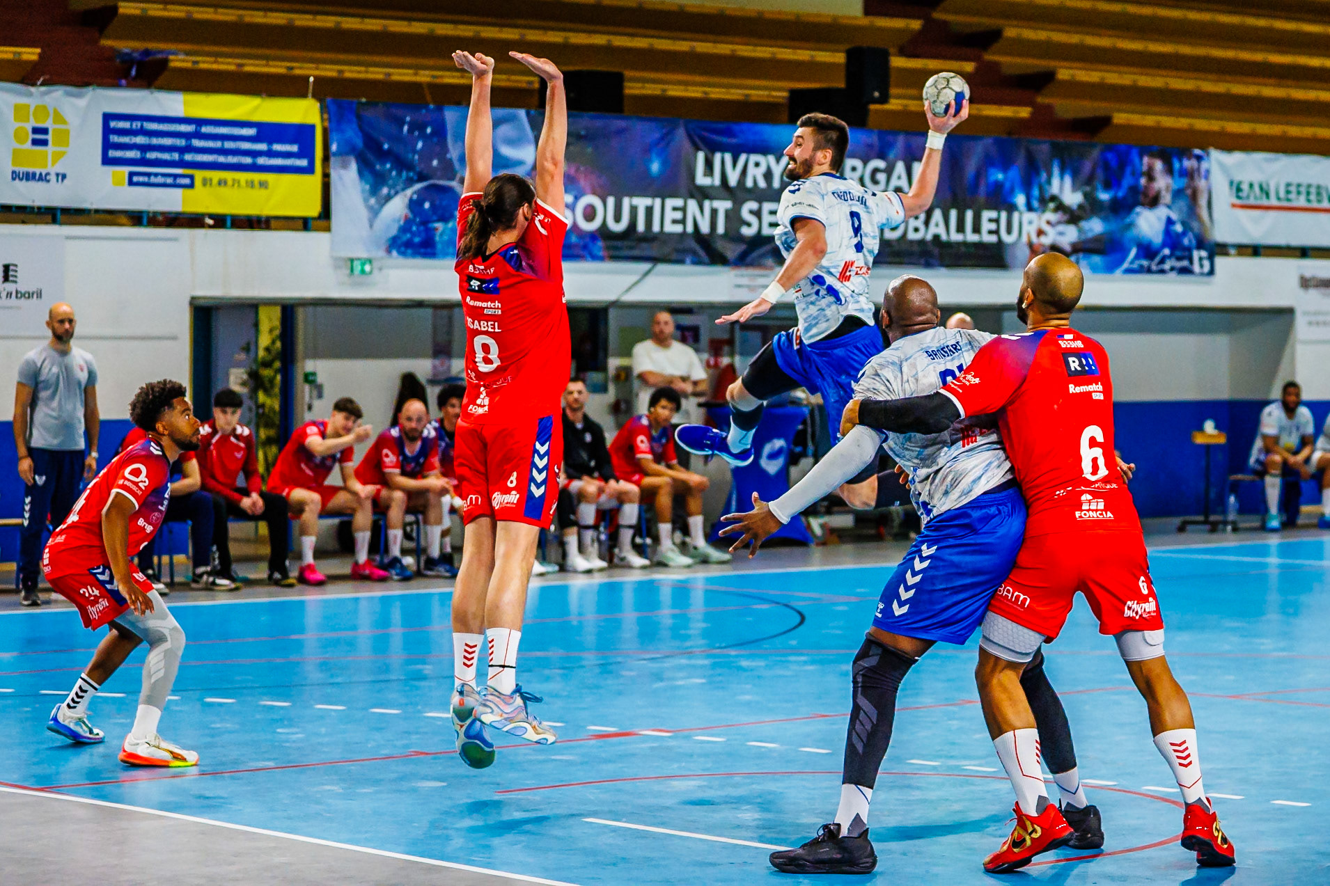 HBC Livry-Gargan VS Bruges 33 handball 27