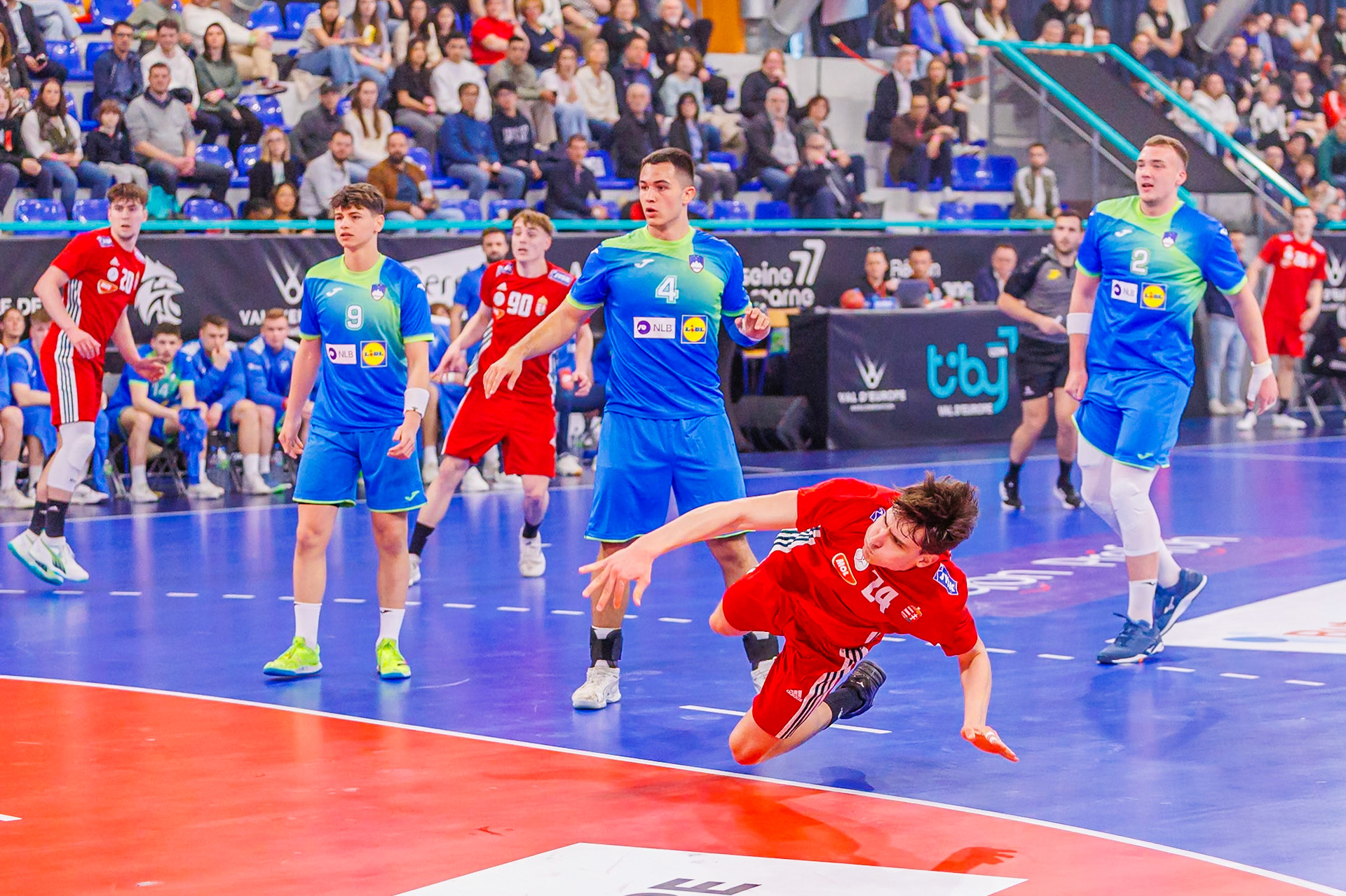 Tiby handball, Slovénie VS Hongrie 19