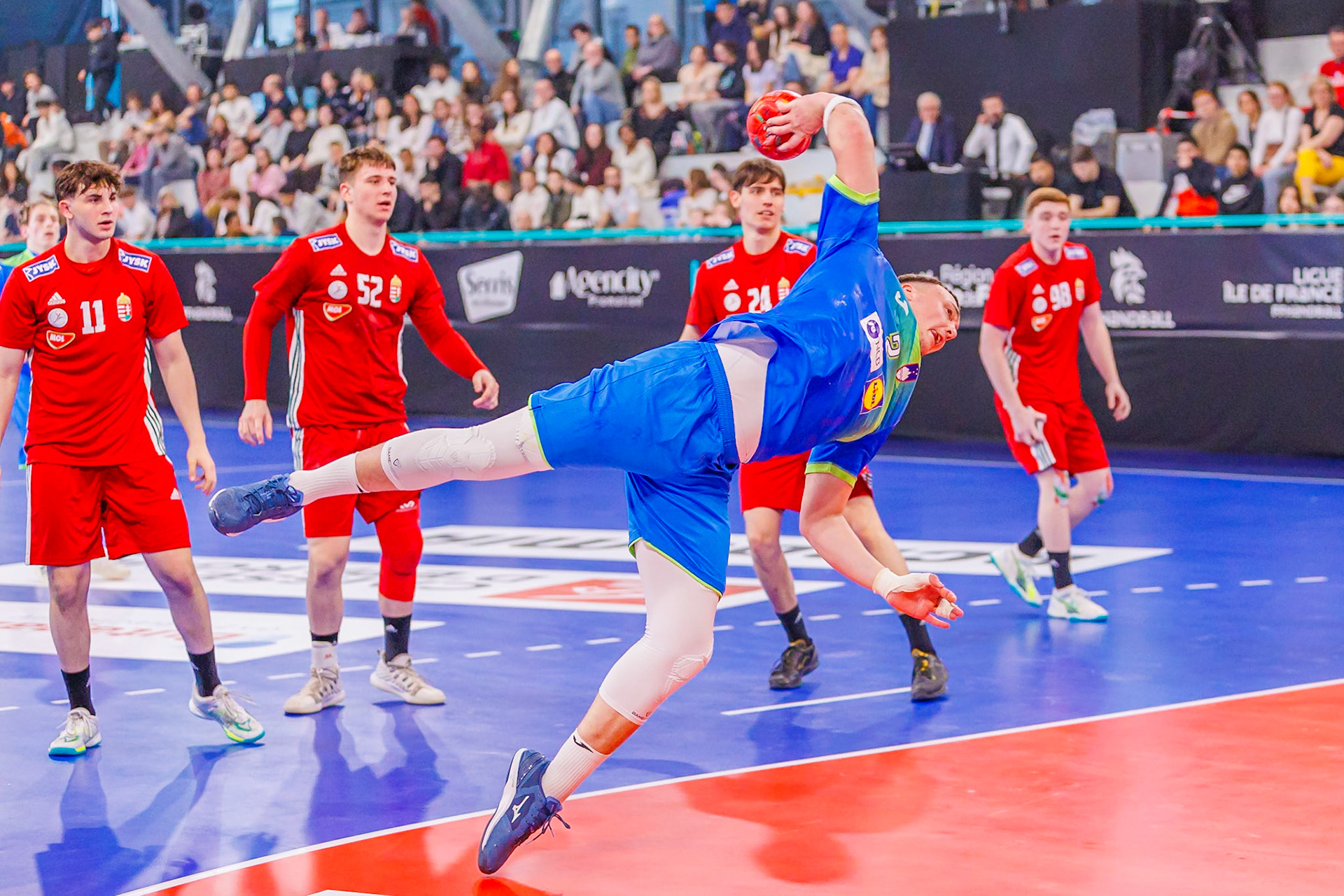 Tiby handball, Slovénie VS Hongrie 36