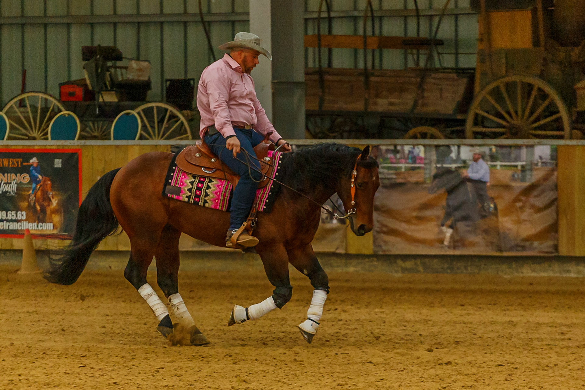 Equitation western Le Pin 12 mars 2022