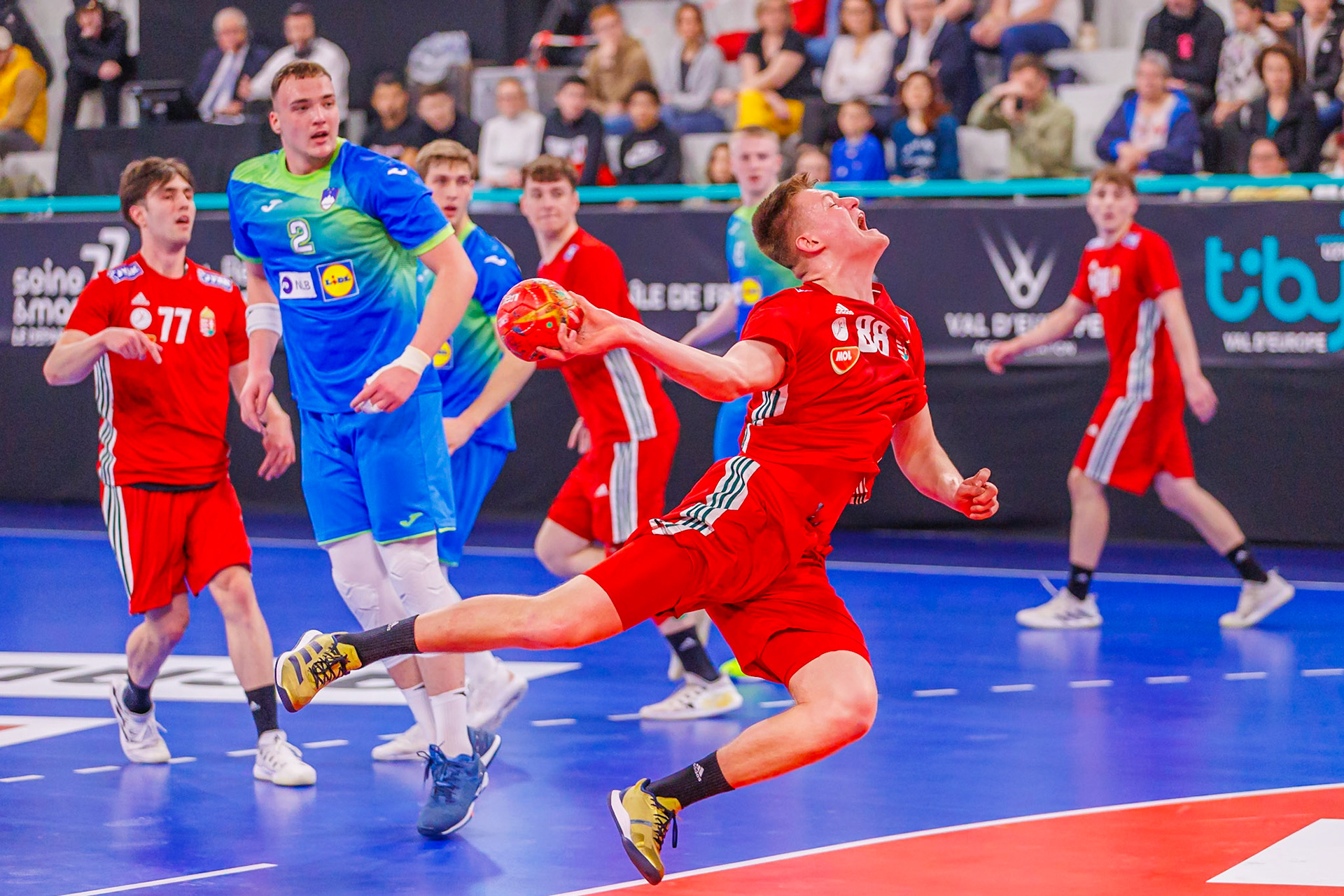 Tiby handball, Slovénie VS Hongrie 24