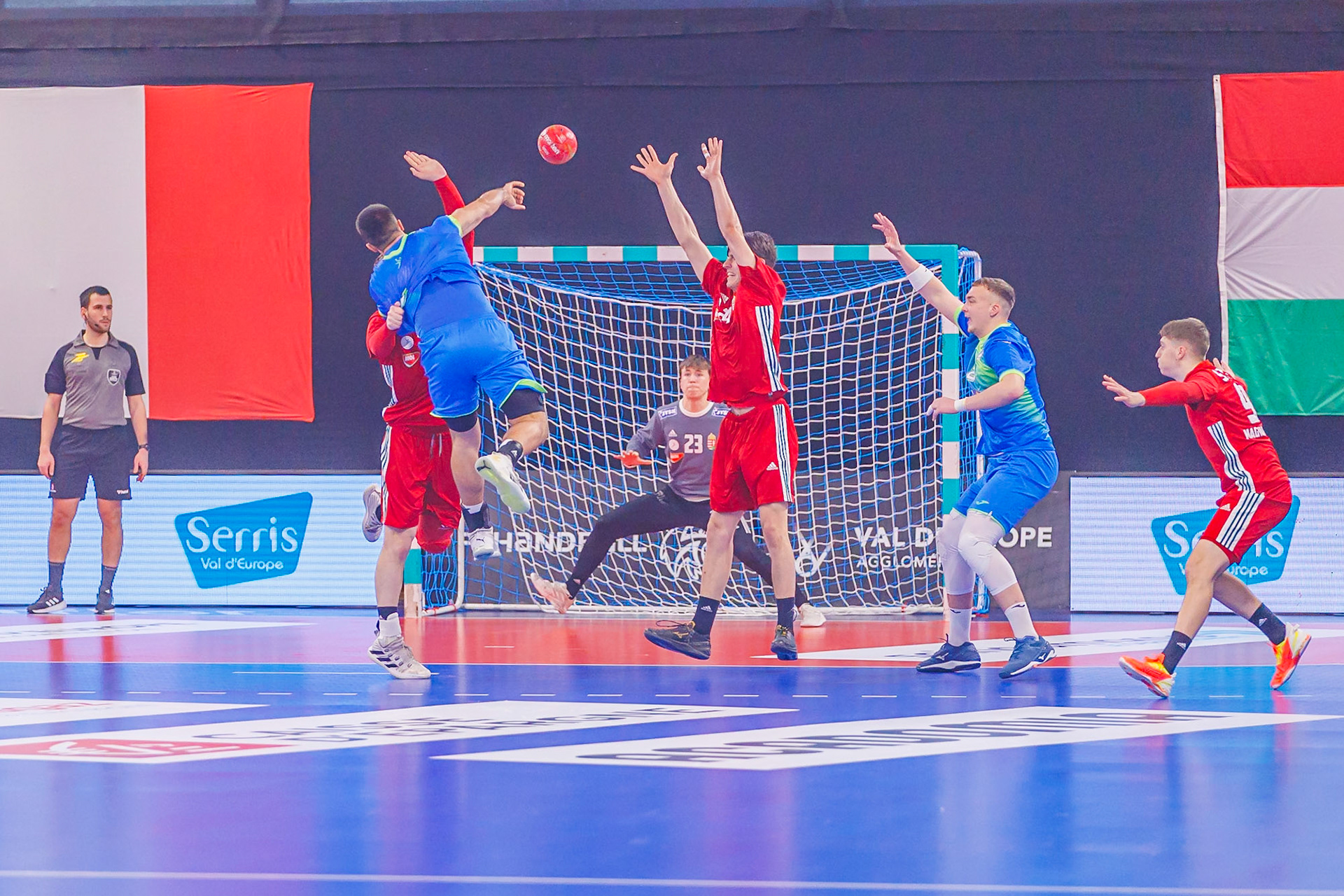 Tiby handball, Slovénie VS Hongrie 10