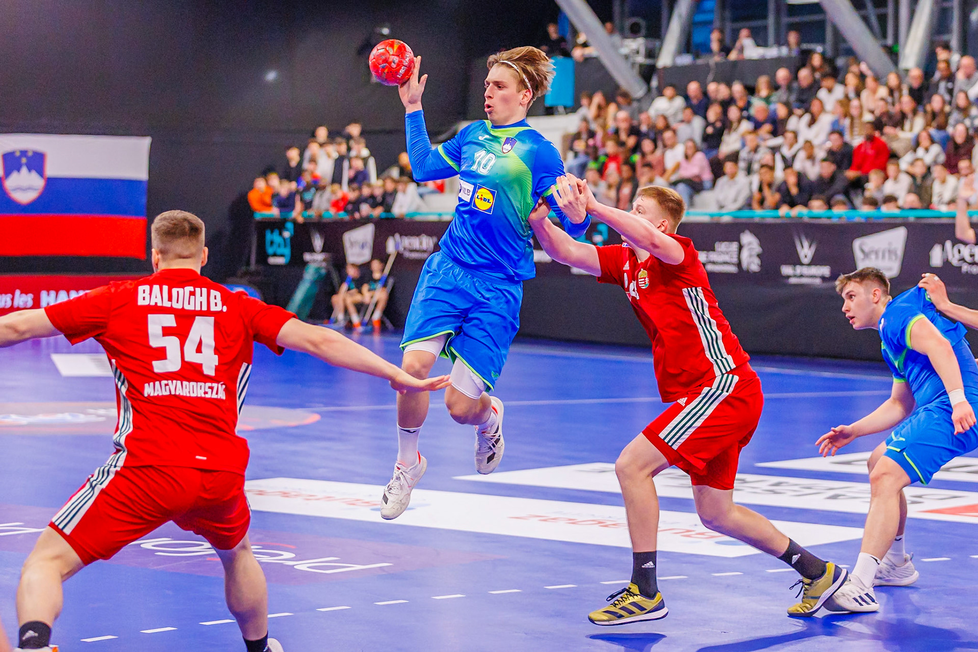Tiby handball, Slovénie VS Hongrie 56