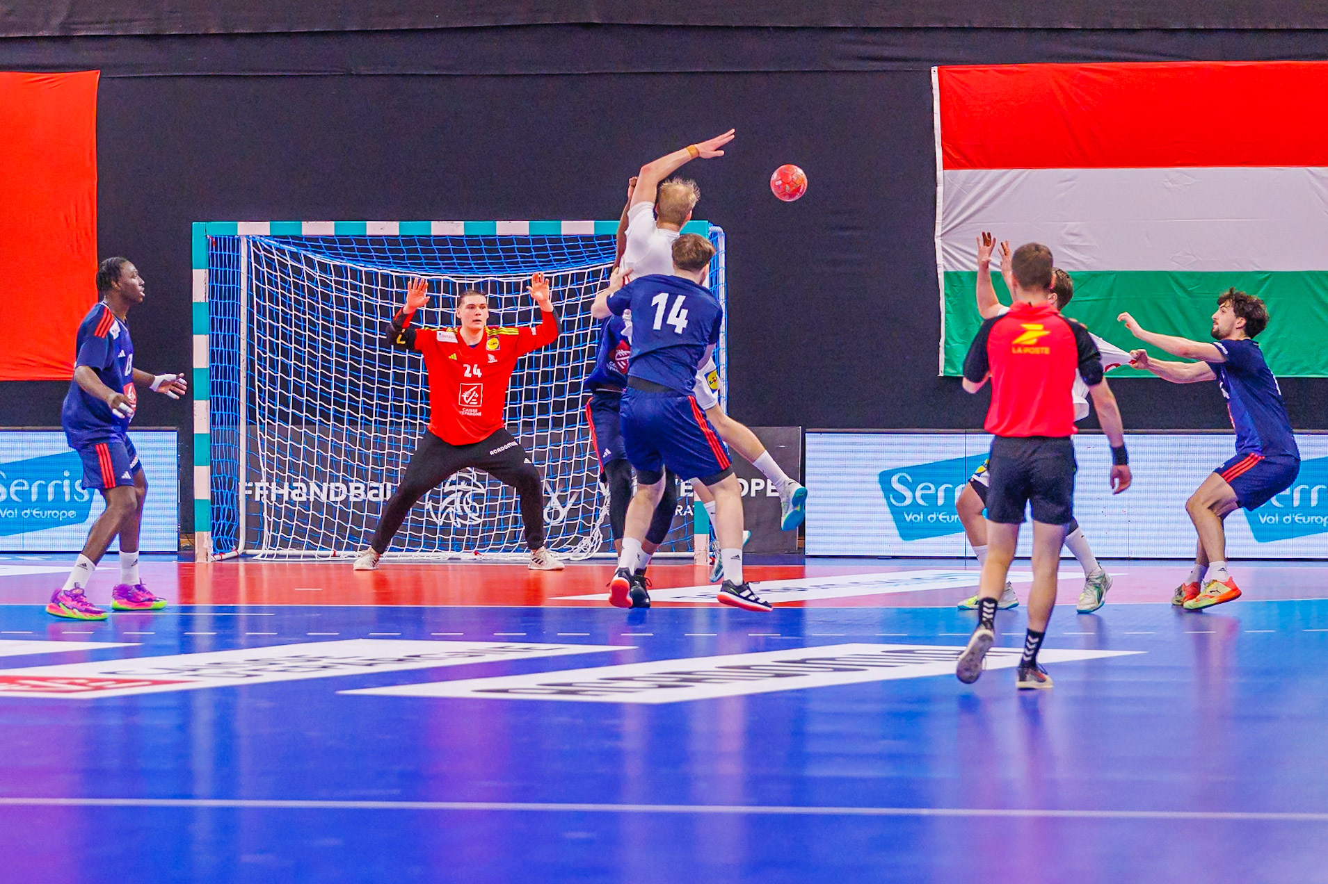 Tiby handball, France VS Danemark 96