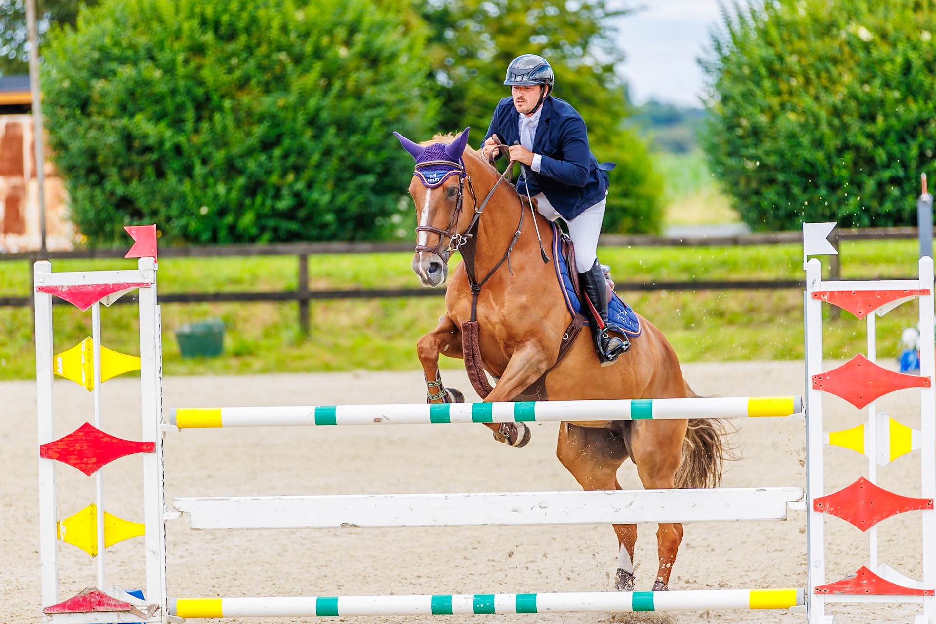 13 juillet 2024 / Haras de Liverdy-en-Brie / Seine-et-Marne / Saut d'obstacles Amateur 1  Grand Prix (1.20 m)