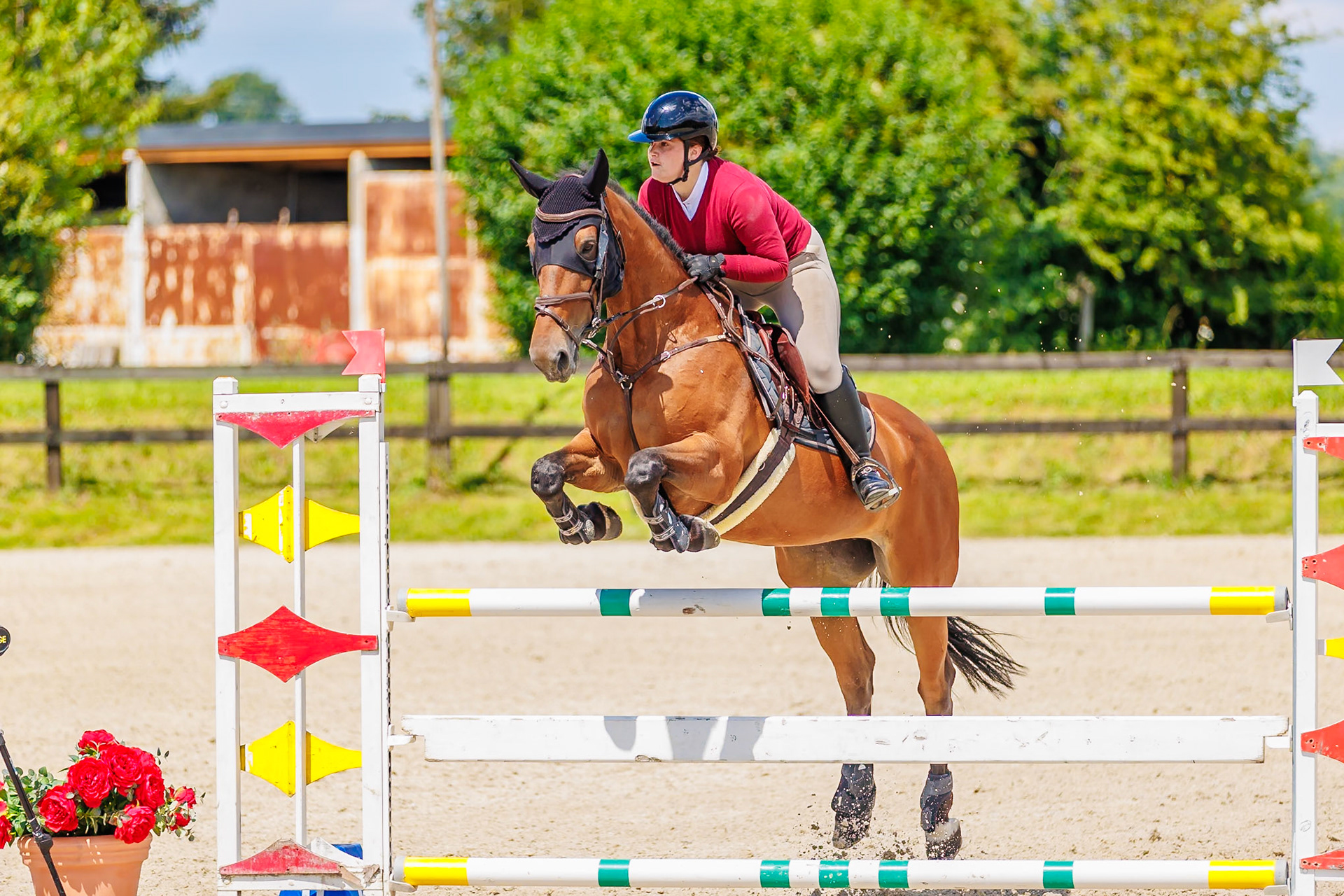 13 juillet 2024 / Haras de Liverdy-en-Brie / Seine-et-Marne / Saut d'obstacles Amateur 1  Grand Prix (1.20 m)