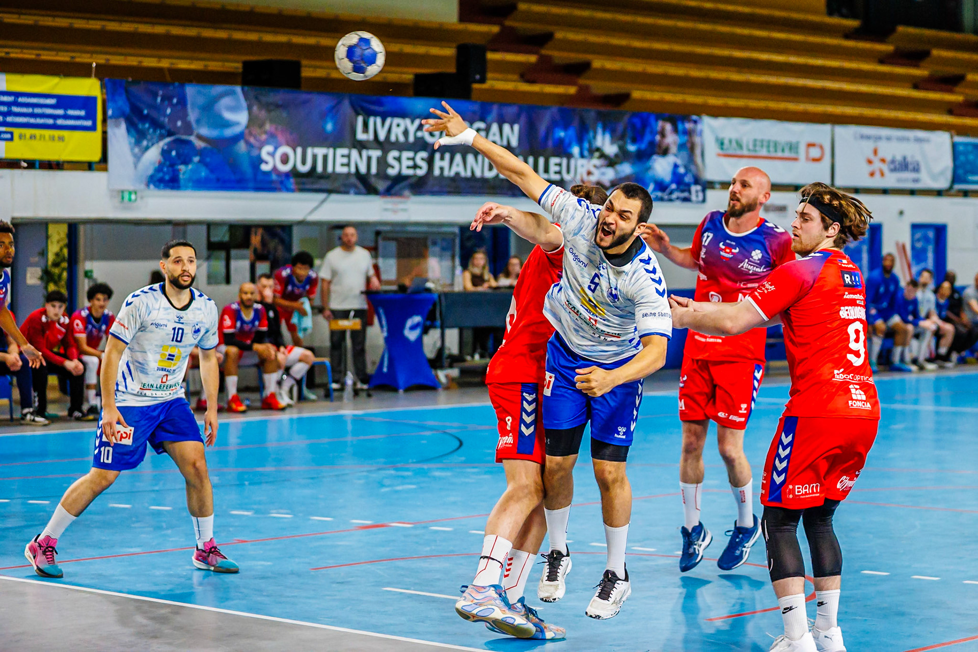 HBC Livry-Gargan VS Bruges 33 handball 04