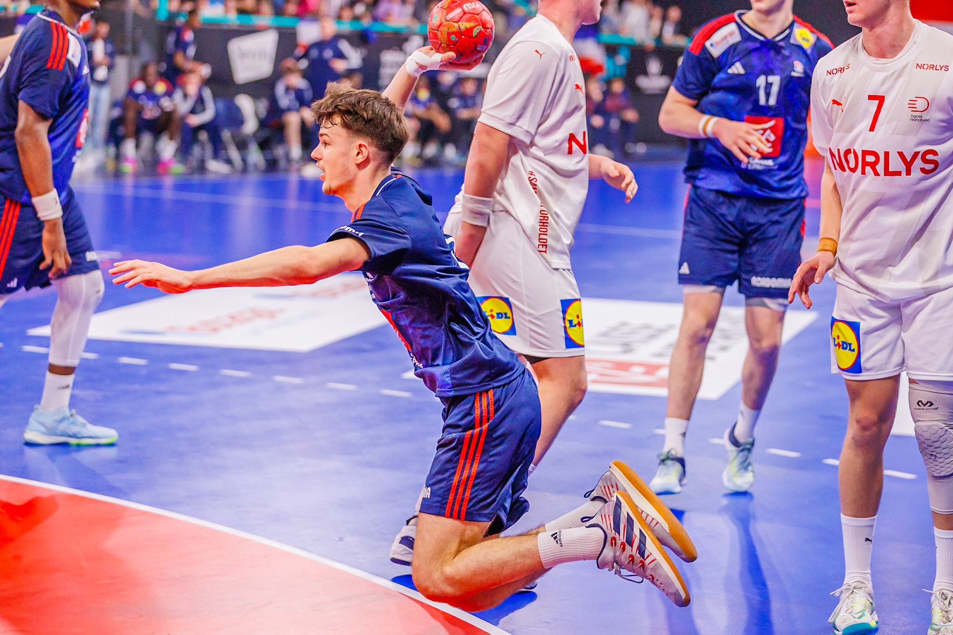 Tiby handball, France VS Danemark 84