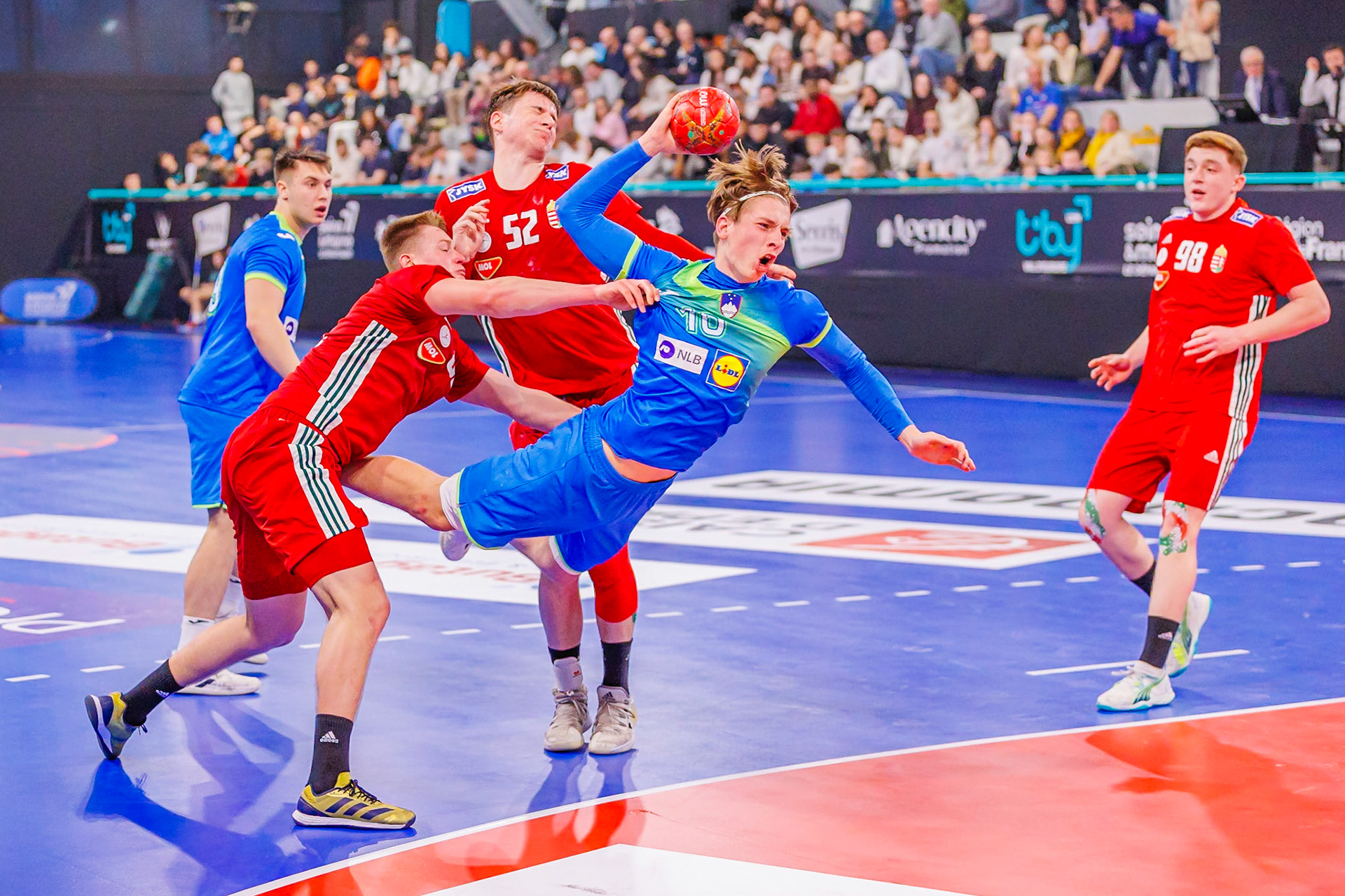 Tiby handball, Slovénie VS Hongrie 41