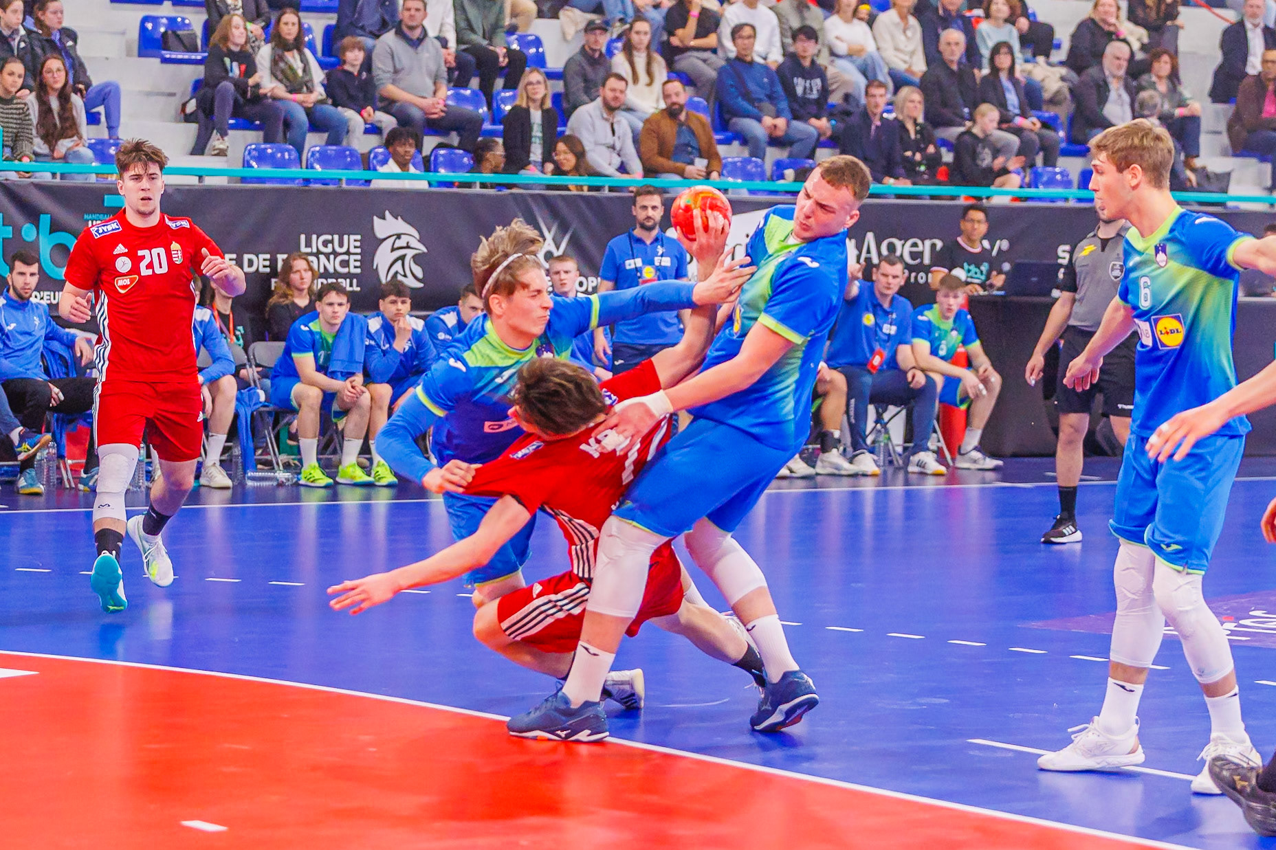 Tiby handball, Slovénie VS Hongrie 16