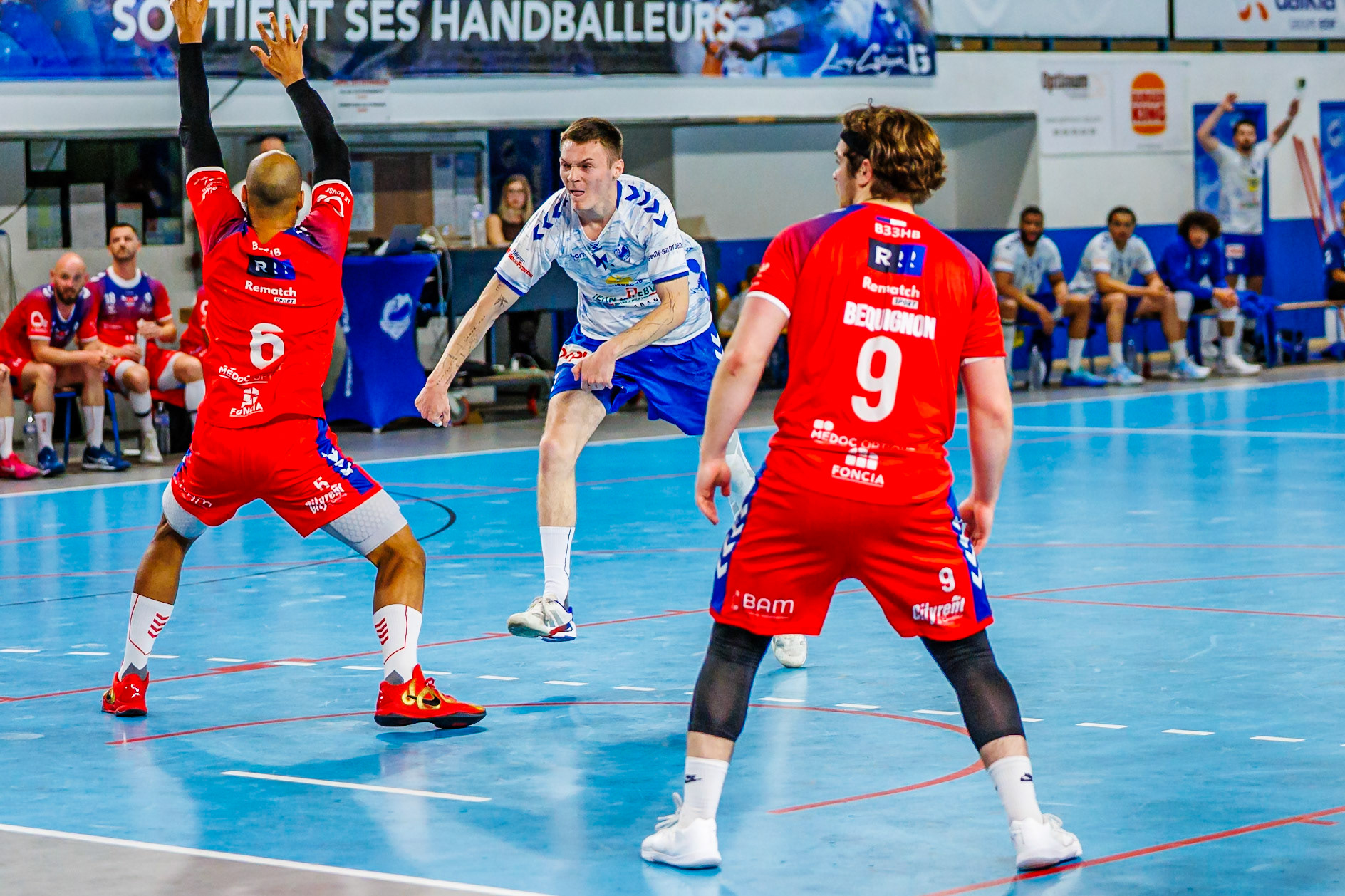 HBC Livry-Gargan VS Bruges 33 handball 18