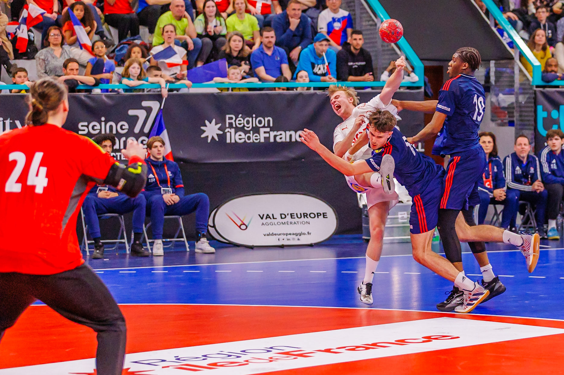 Tiby handball, France VS Danemark 126