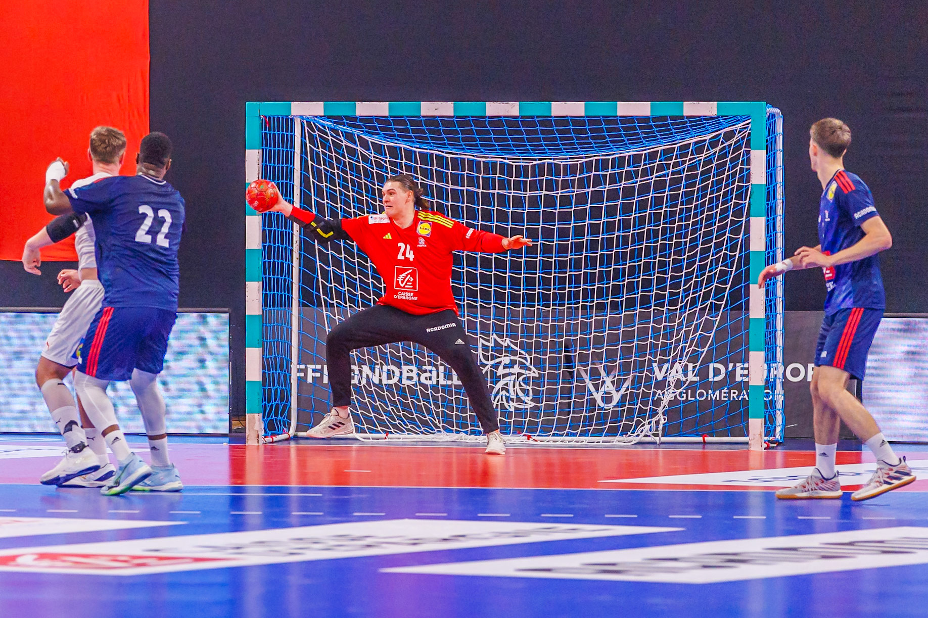 Tiby handball, France VS Danemark 81
