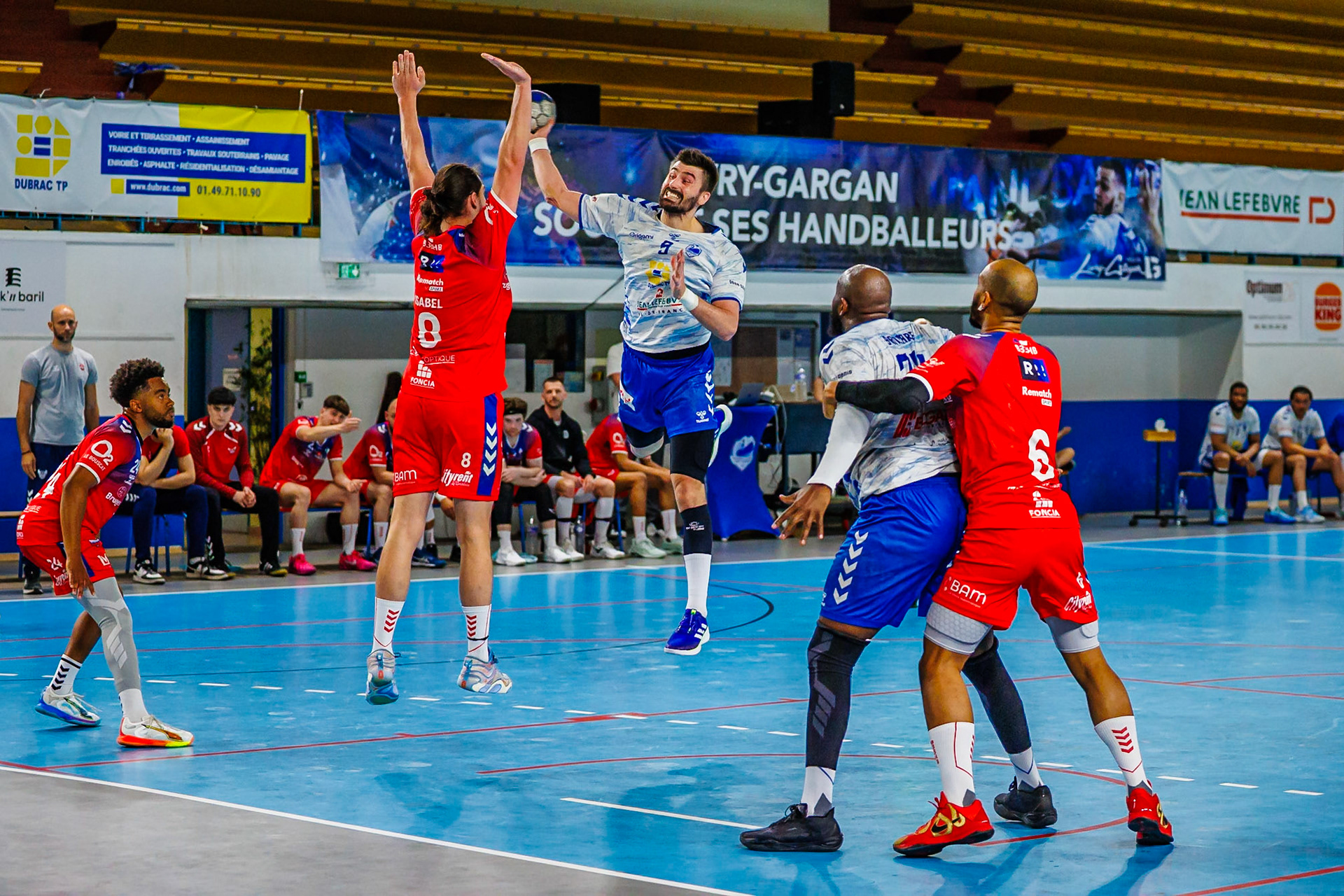 HBC Livry-Gargan VS Bruges 33 handball 28