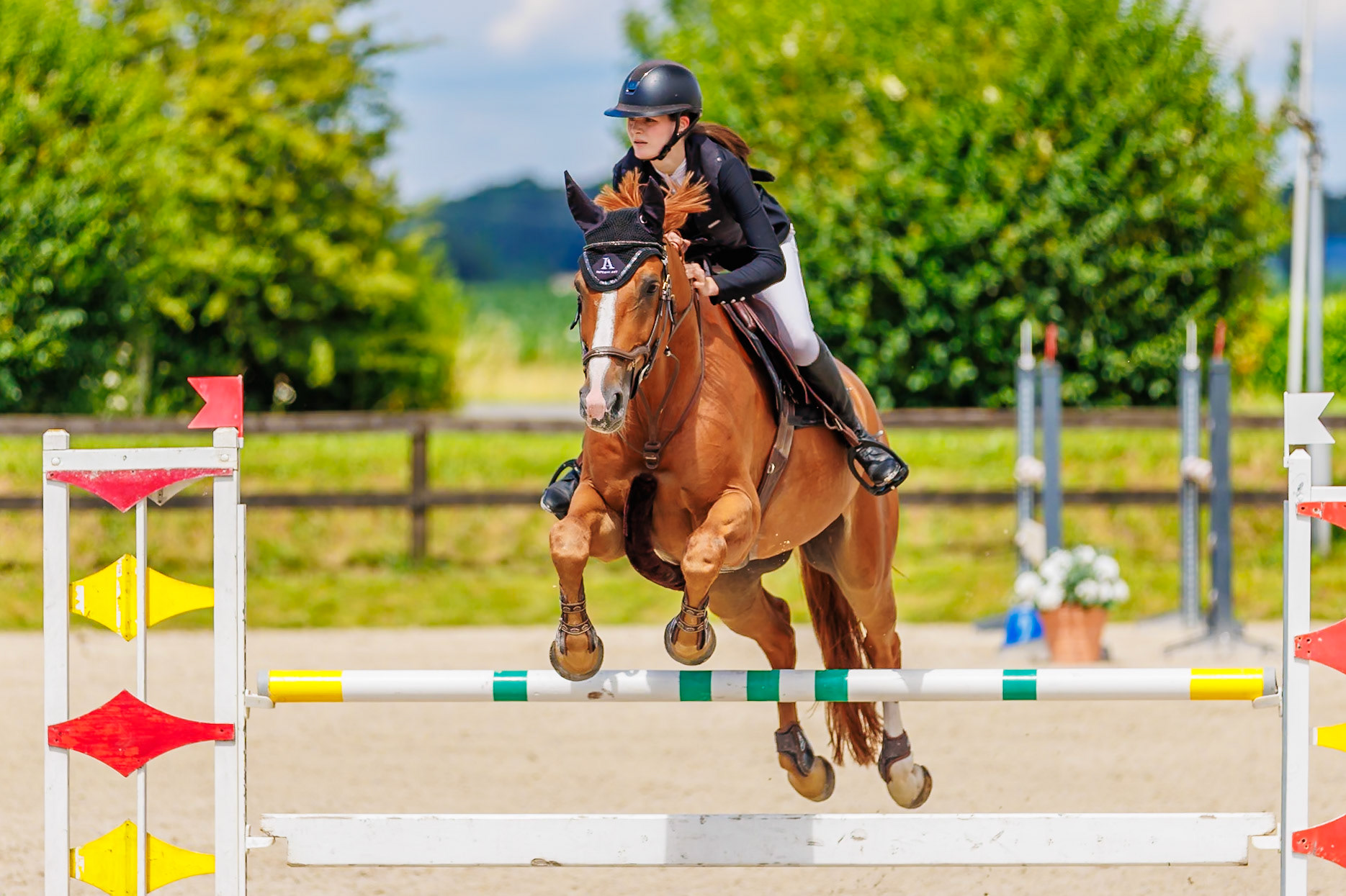 13 juillet 2024 / Haras de Liverdy-en-Brie / Seine-et-Marne / Saut d'obstacles Amateur 1  Grand Prix (1.20 m)