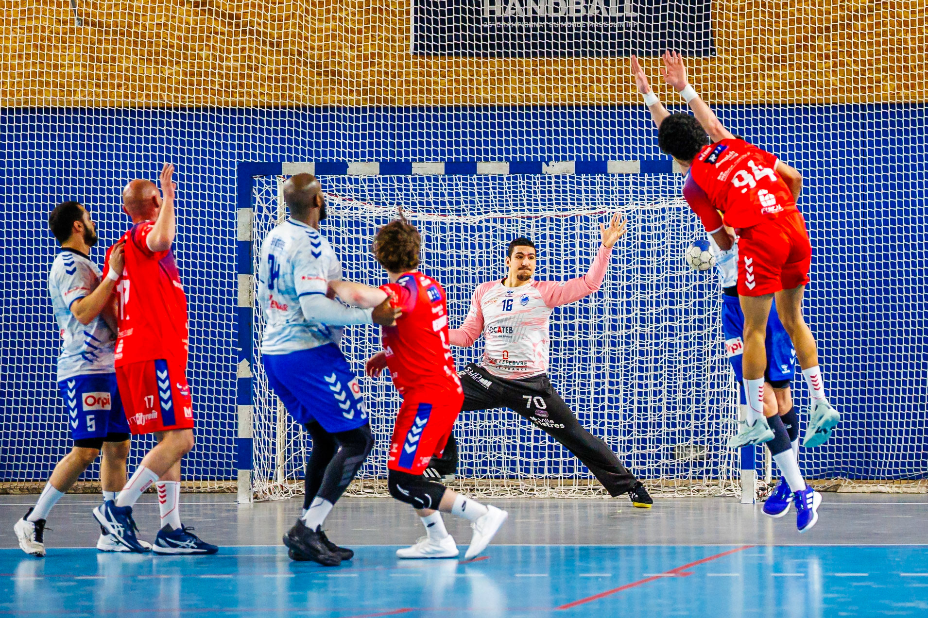 HBC Livry-Gargan VS Bruges 33 handball 07