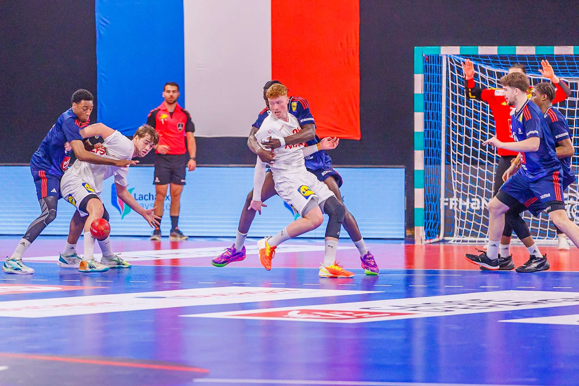 Tiby handball, France VS Danemark 95