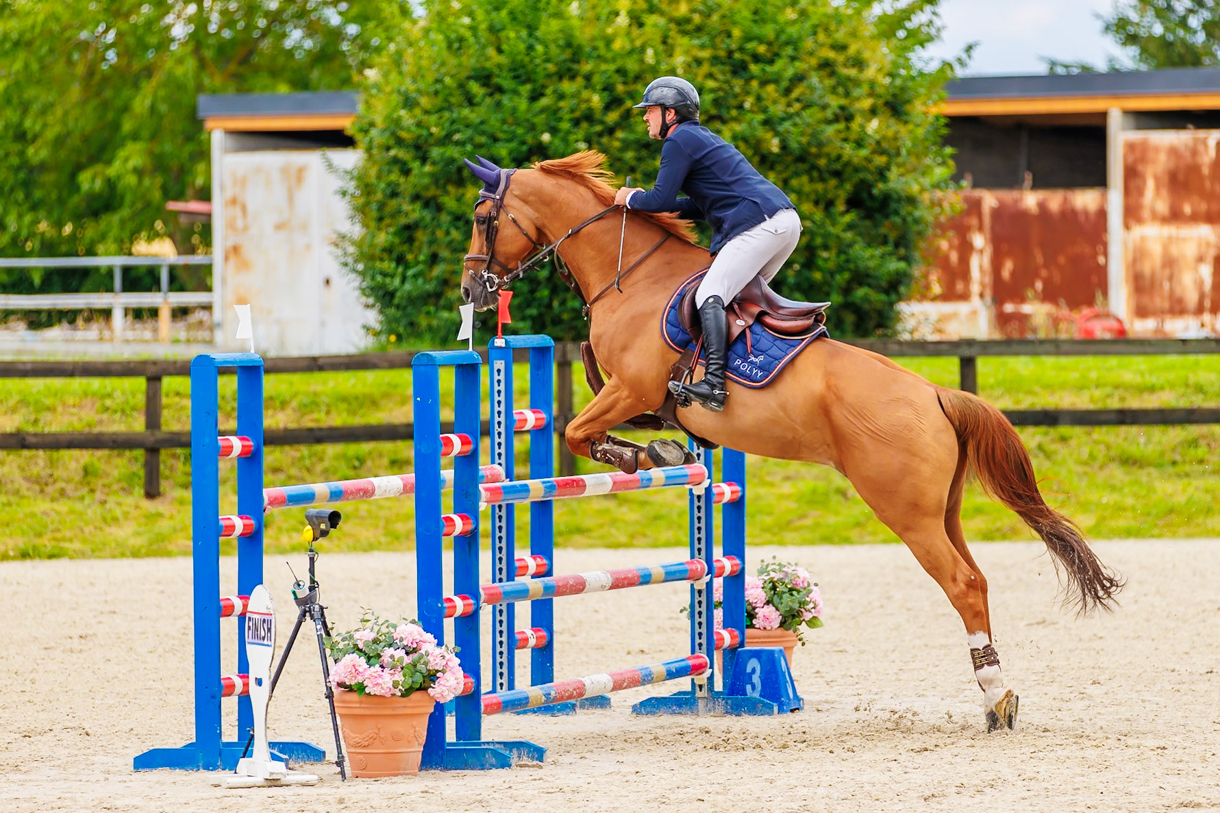 13 juillet 2024 / Haras de Liverdy-en-Brie / Seine-et-Marne / Saut d'obstacles Pro 3 Grand Prix (1.25 m)