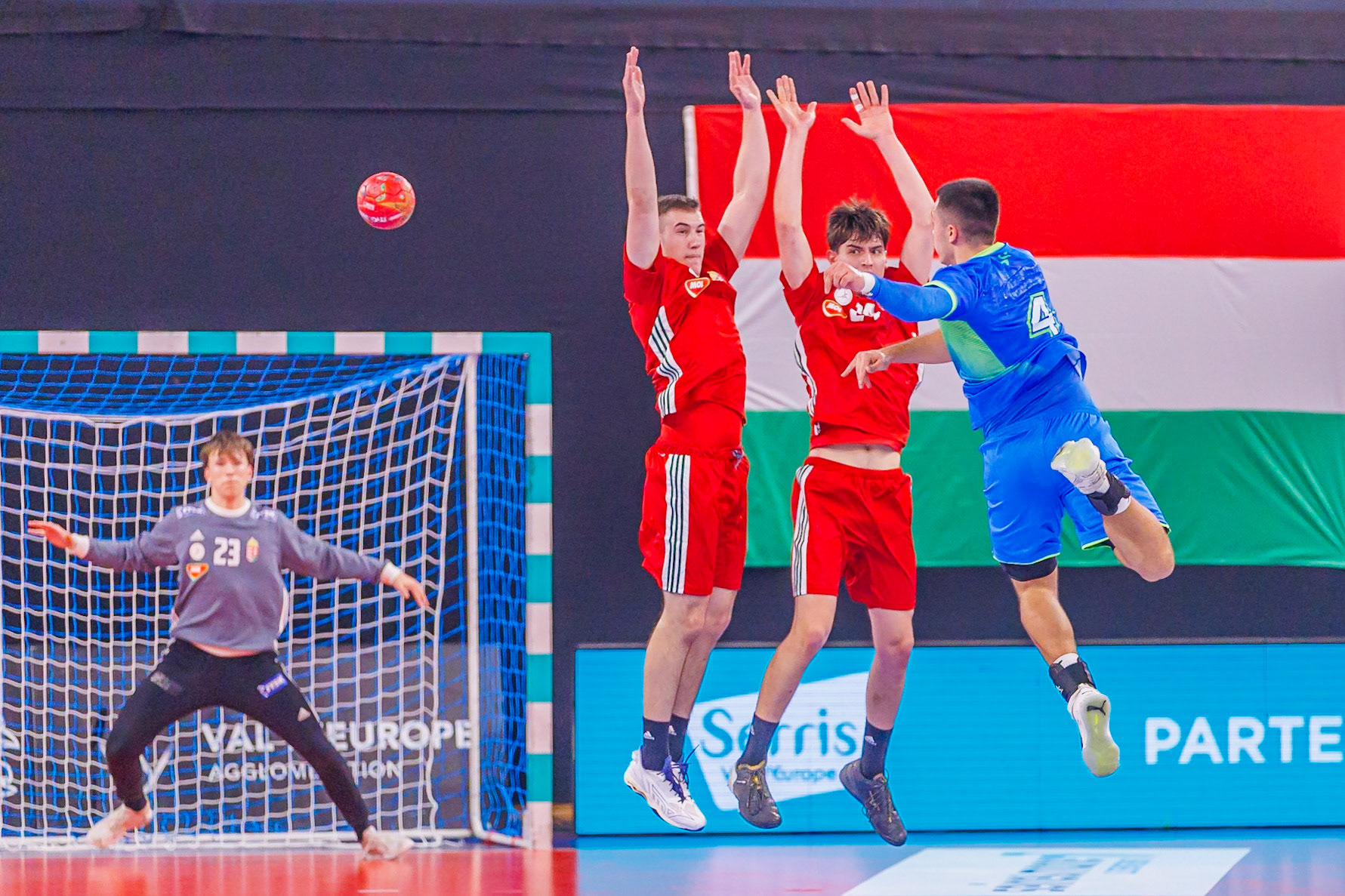 Tiby handball, Slovénie VS Hongrie 23