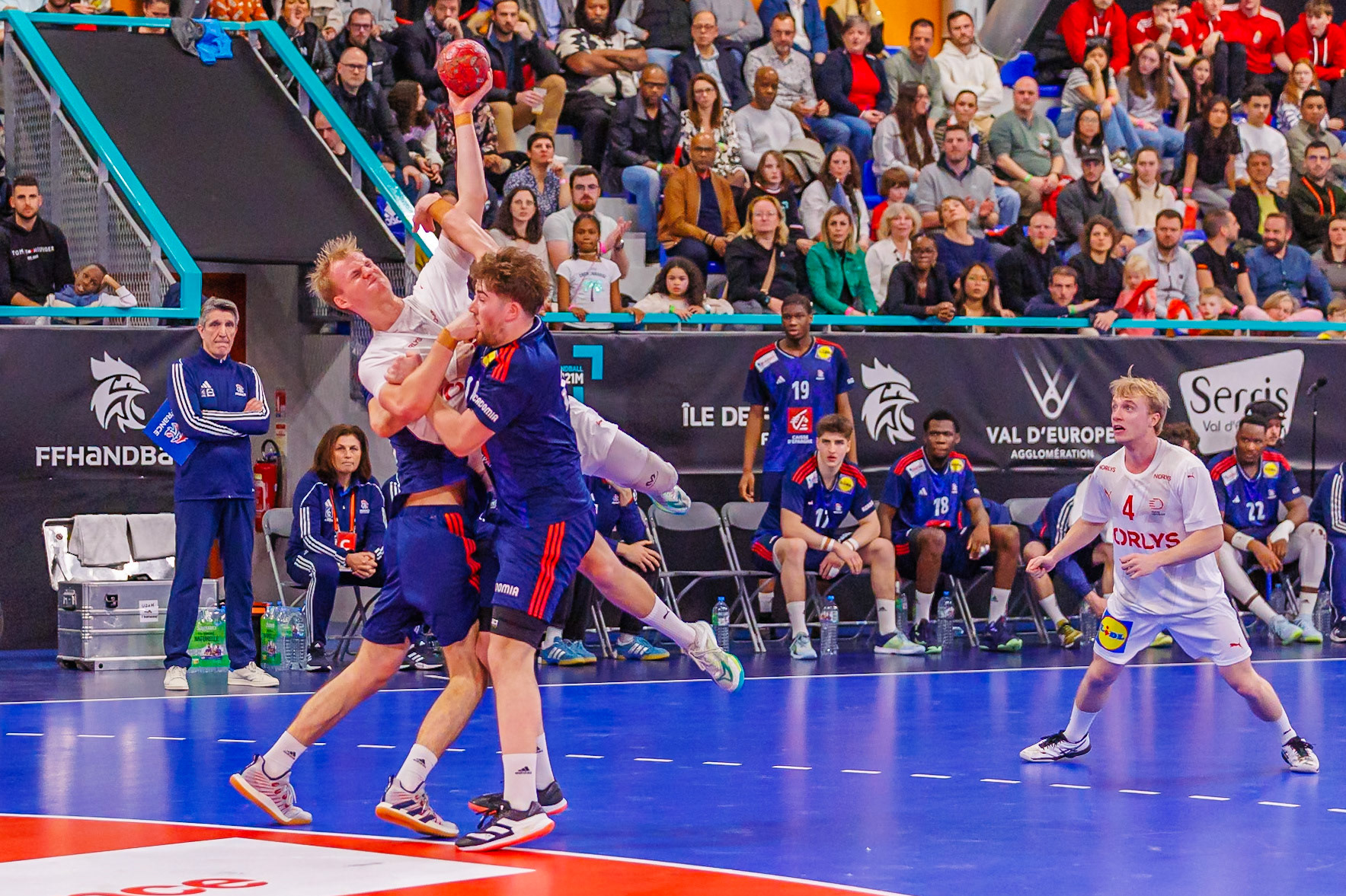 Tiby handball, France VS Danemark 117