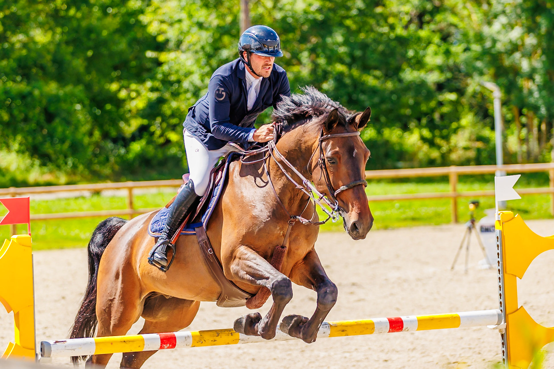 13 juillet 2024 / Haras de Liverdy-en-Brie / Seine-et-Marne / Saut d'obstacles Amateur 1  Grand Prix (1.20 m)