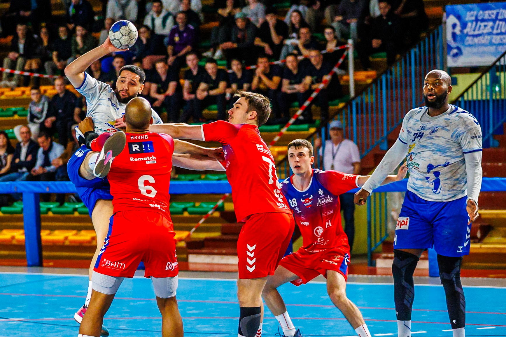HBC Livry-Gargan VS Bruges 33 handball 22