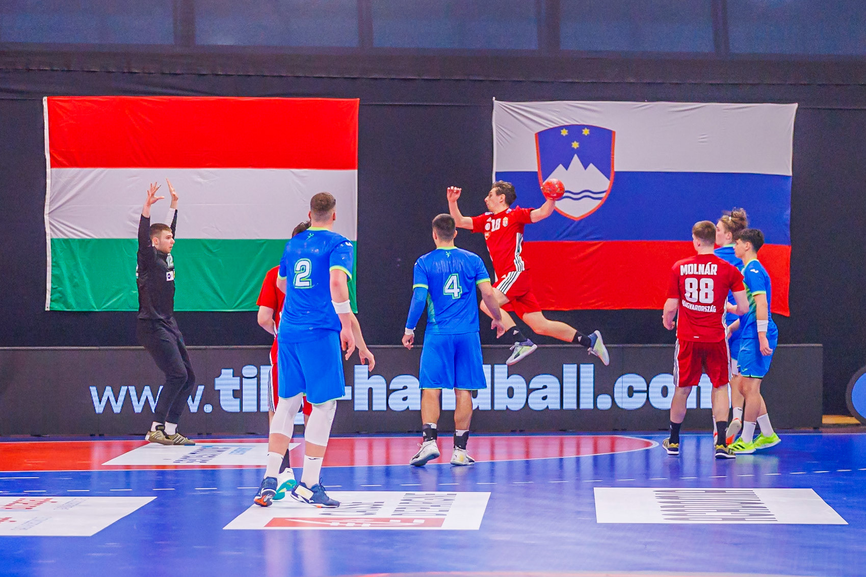 Tiby handball, Slovénie VS Hongrie 39