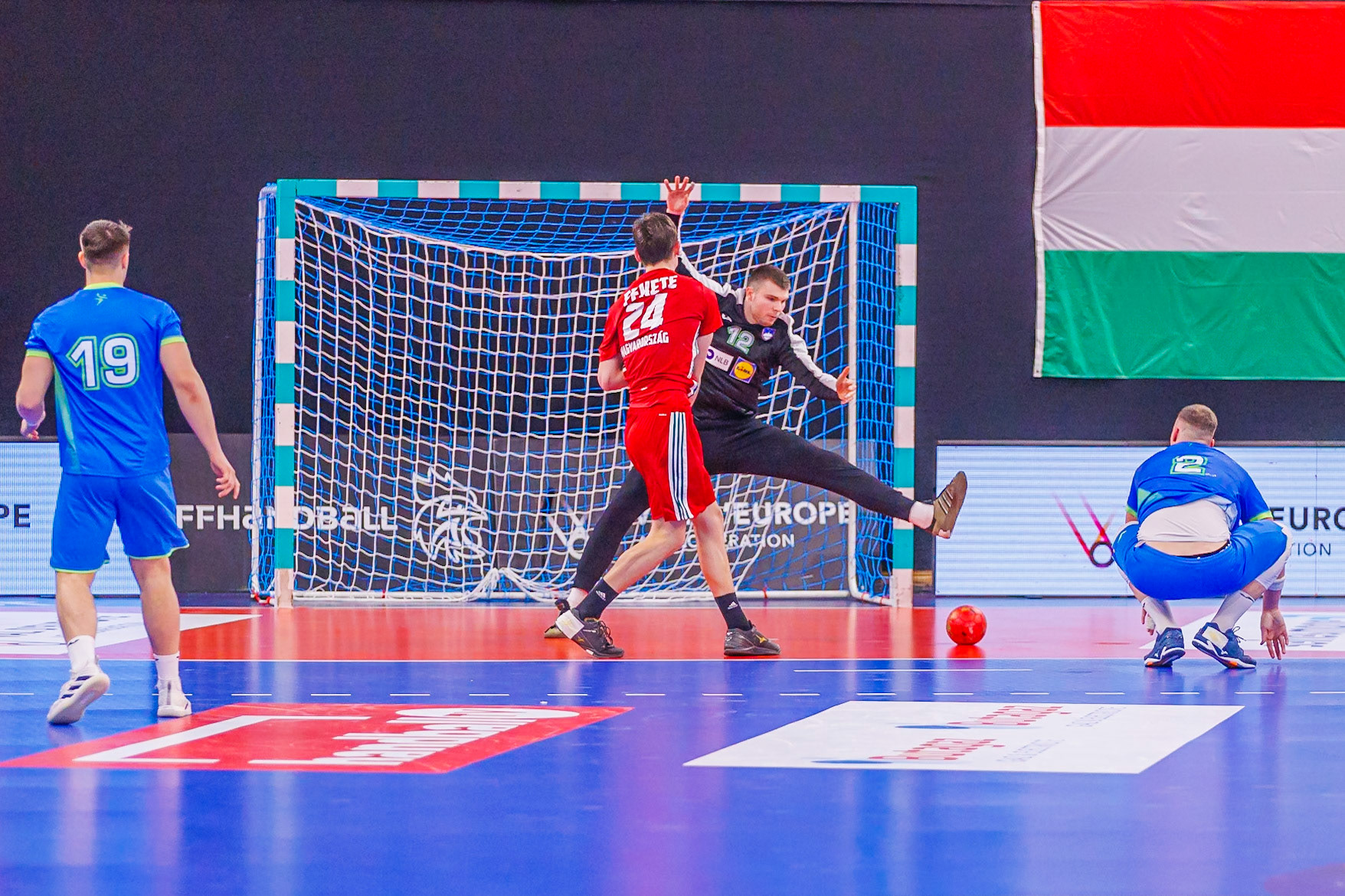 Tiby handball, Slovénie VS Hongrie 37