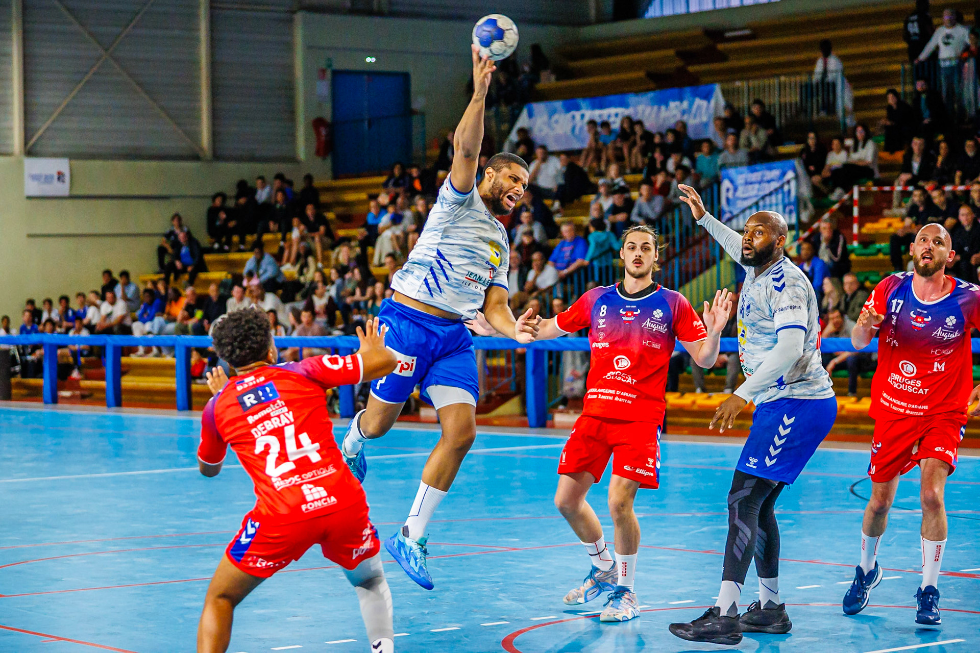 HBC Livry-Gargan VS Bruges 33 handball 11