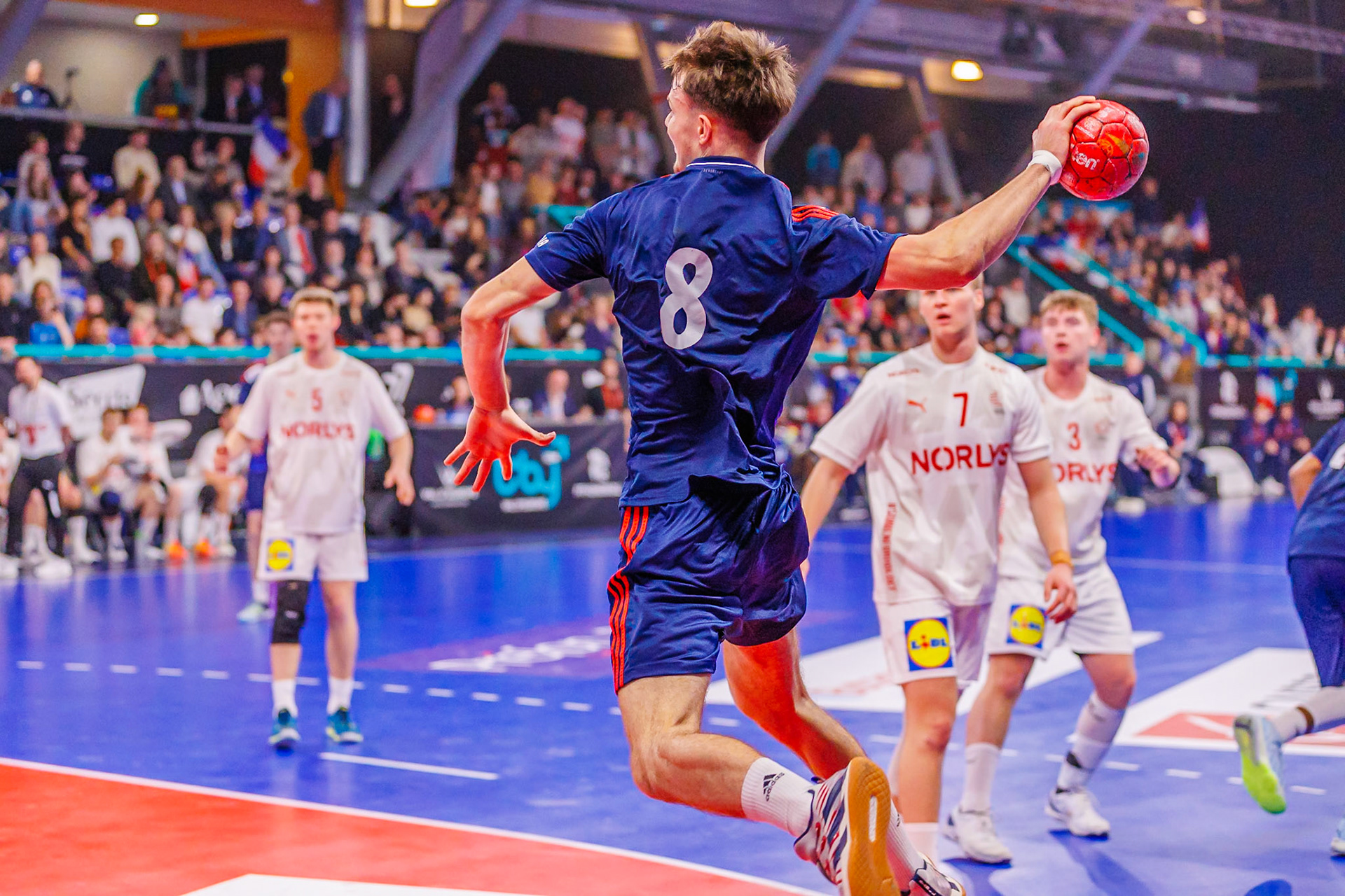 Tiby handball, France VS Danemark 85