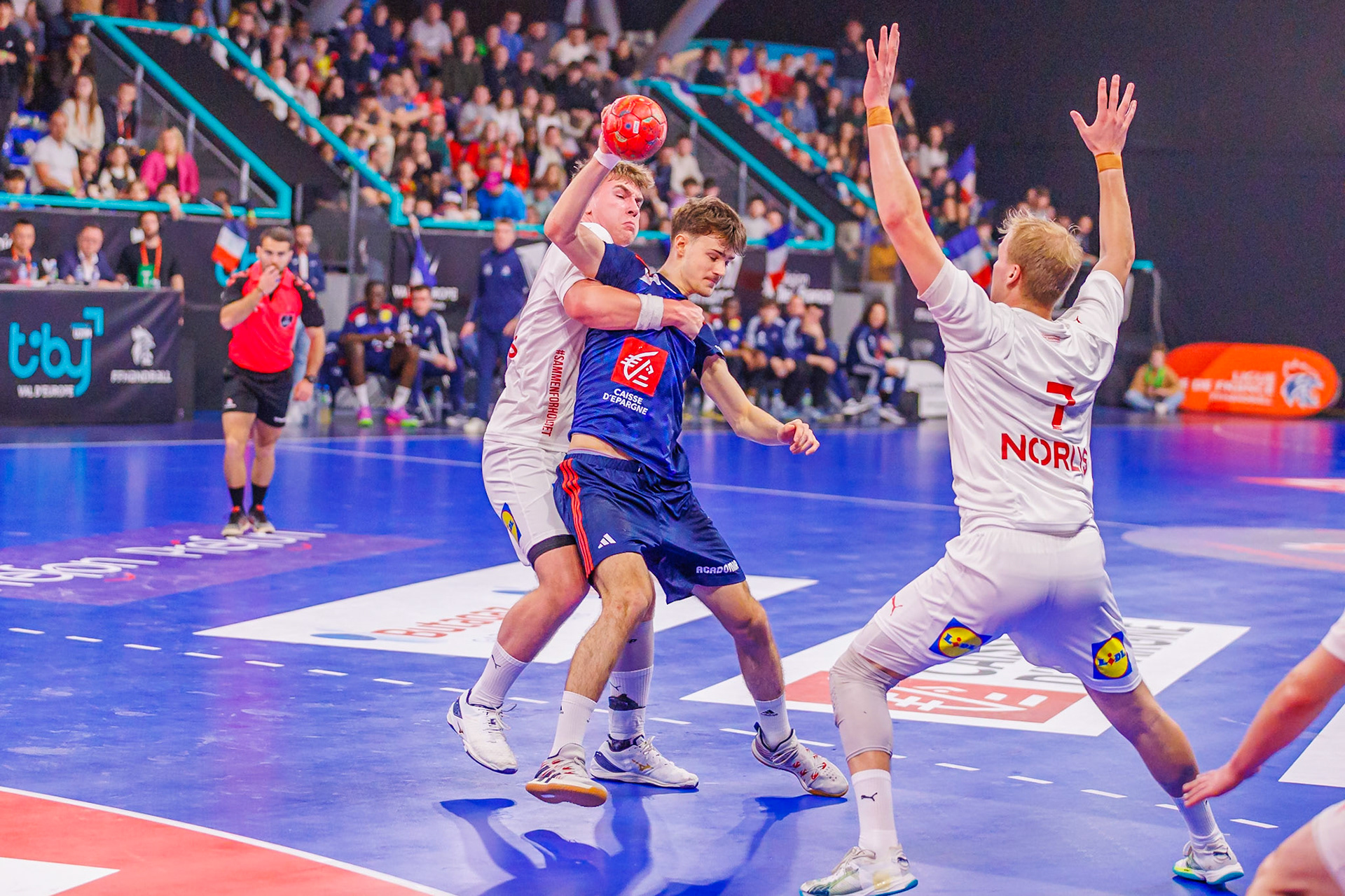 Tiby handball, France VS Danemark 79