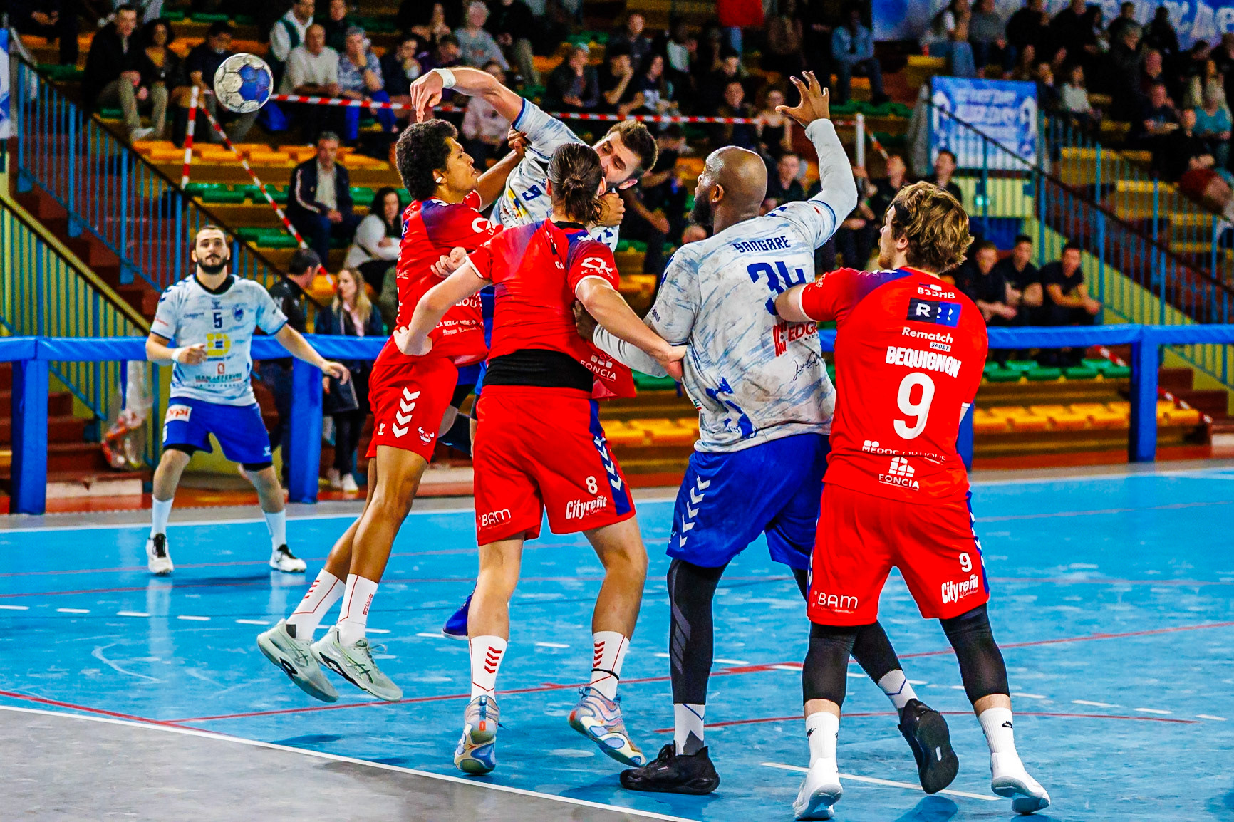 HBC Livry-Gargan VS Bruges 33 handball 31