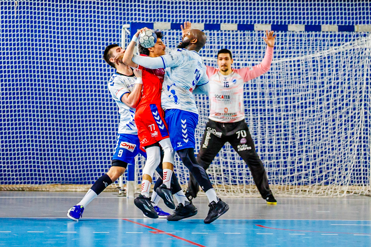 HBC Livry-Gargan VS Bruges 33 handball 44