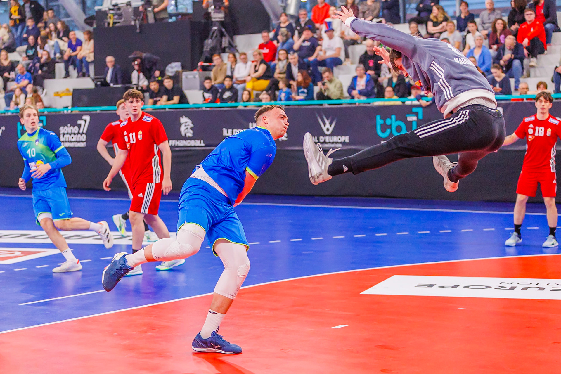 Tiby handball, Slovénie VS Hongrie 38